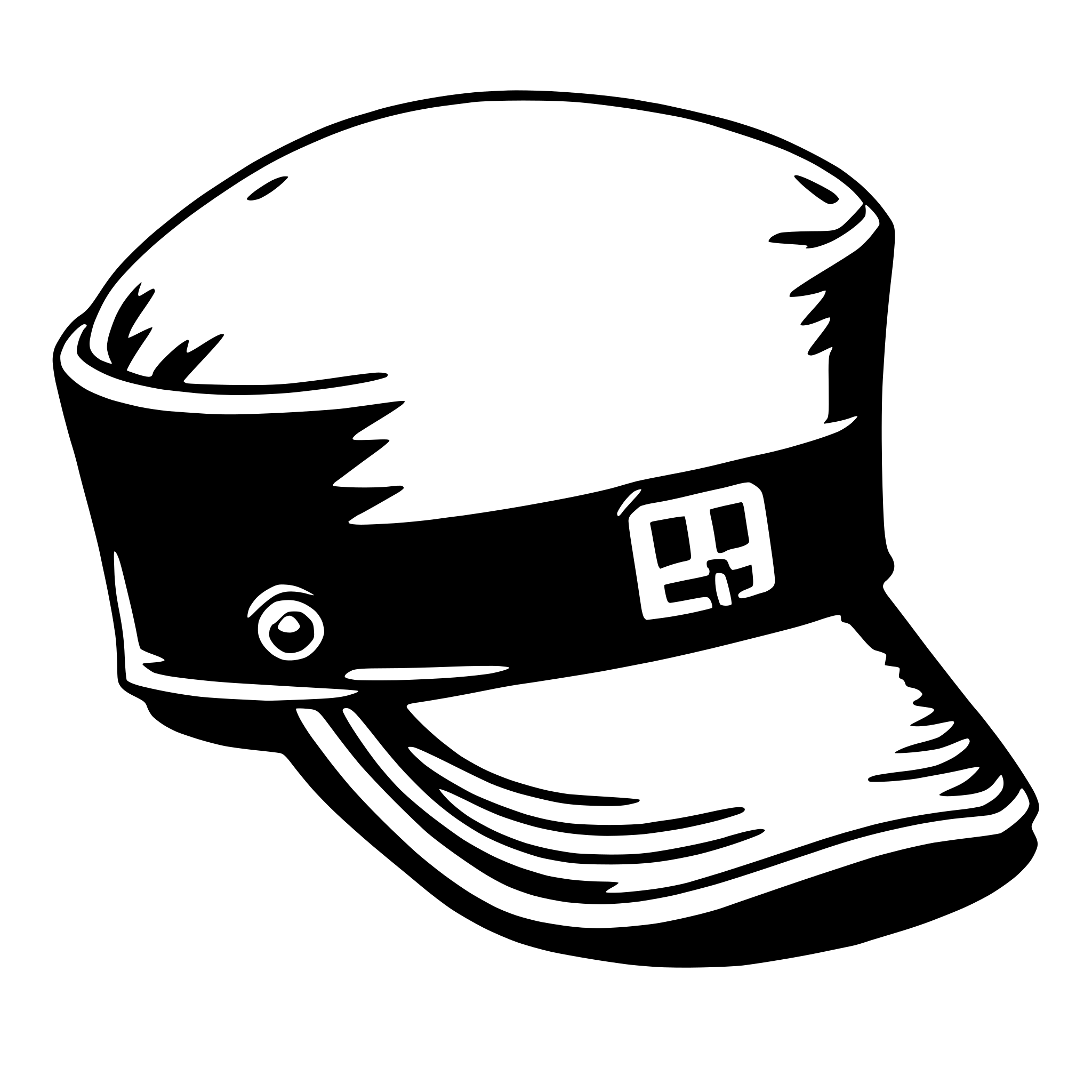 AI-generated SVG of a cap