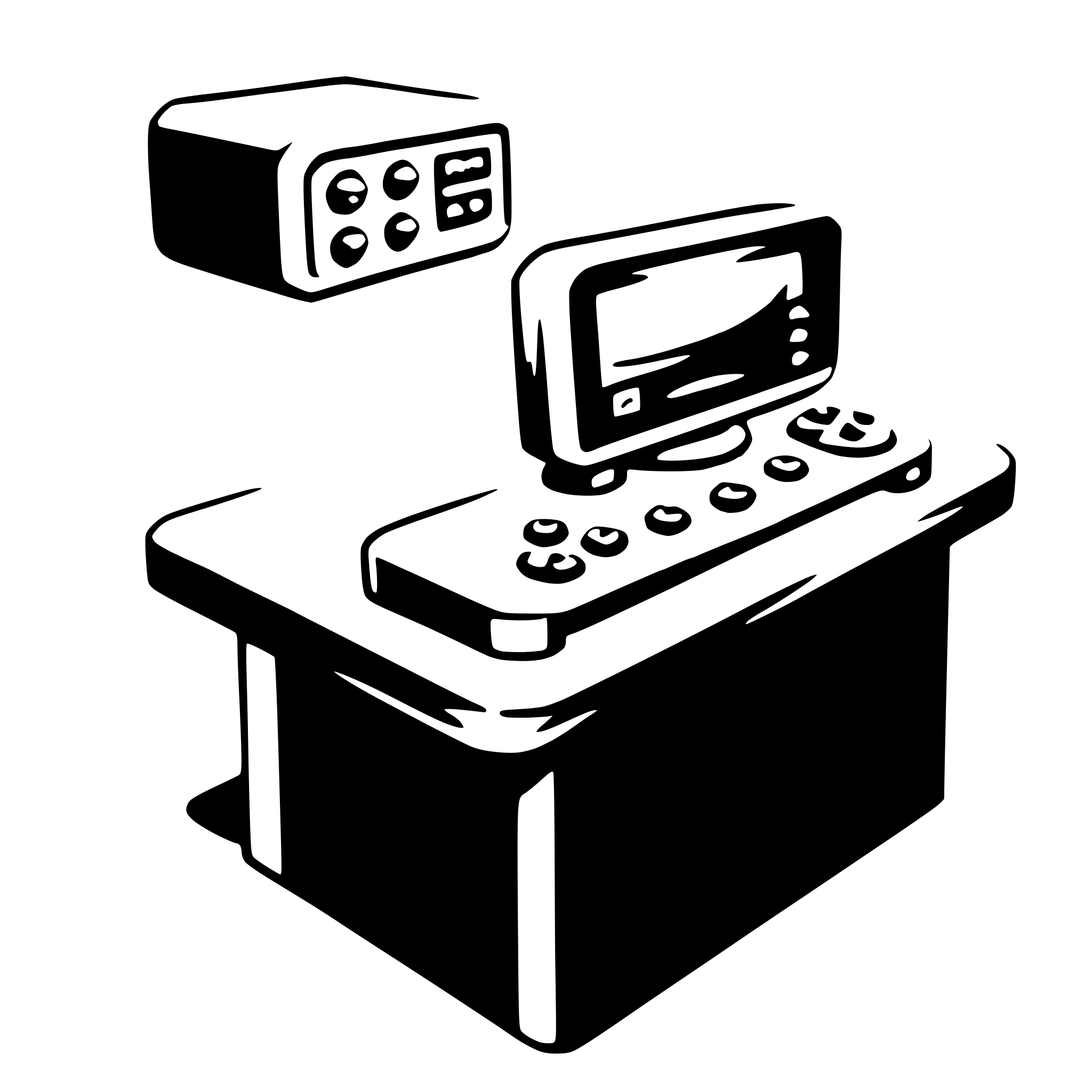 AI-generated SVG of 'console'