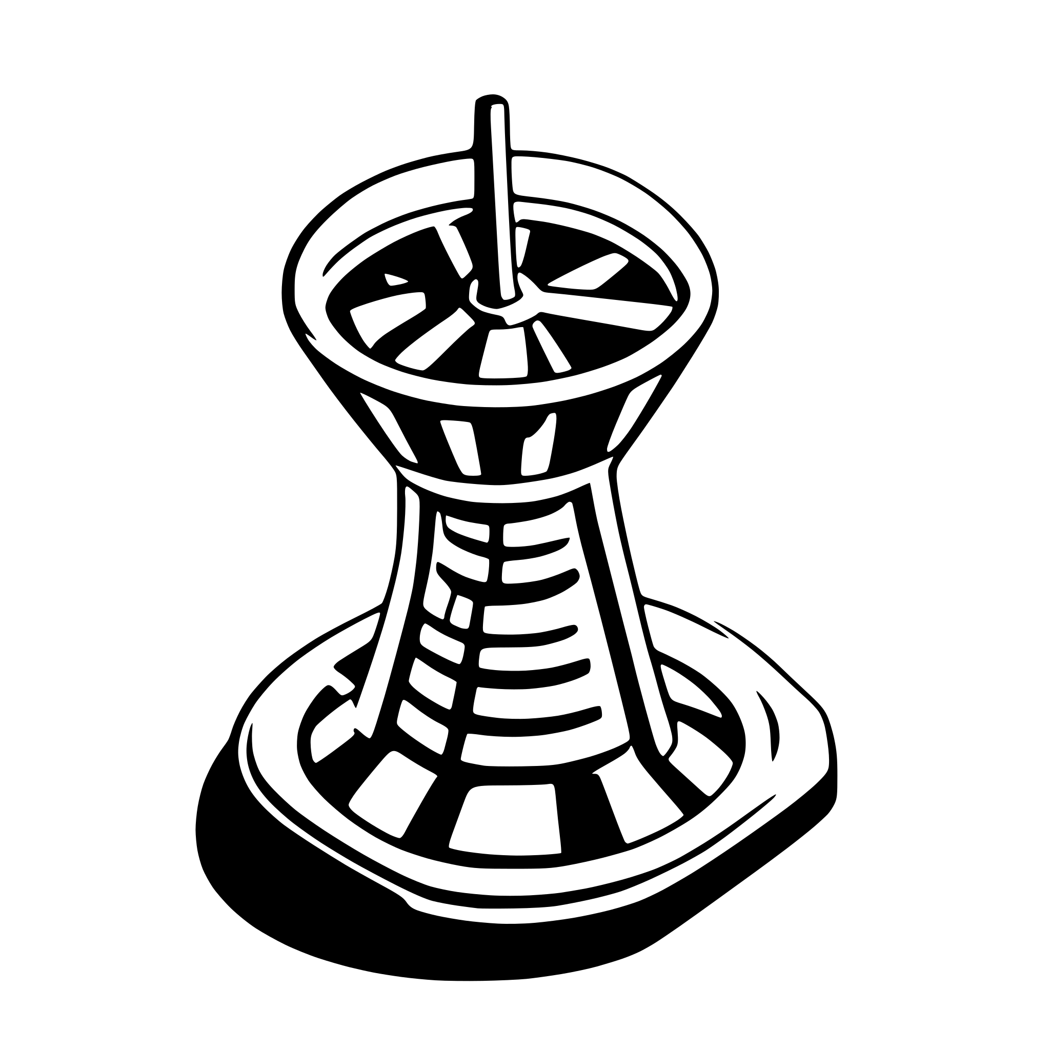 AI-generated SVG of a give me an image of graphical abstract cartoonish of a top view from cstr reactor that has a stirrer