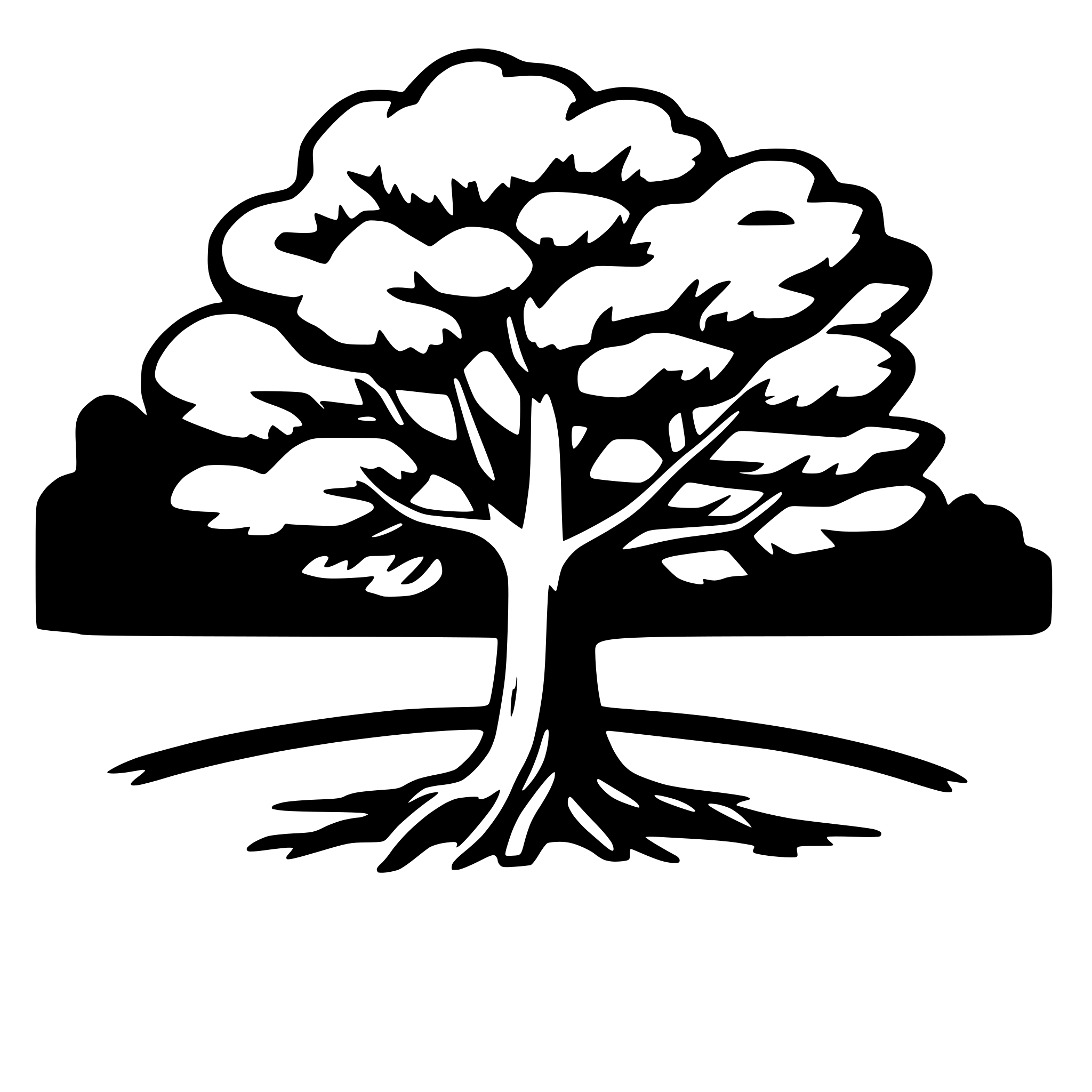AI-generated SVG of a tree