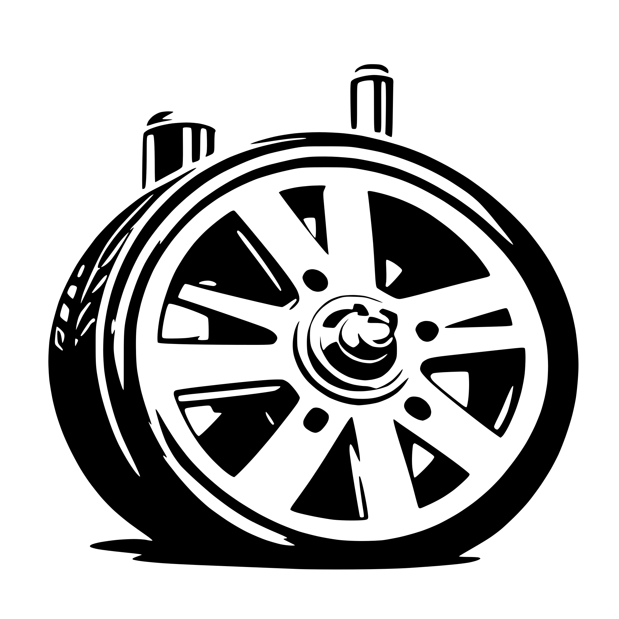 AI-generated SVG of 'direct drive wheel base'