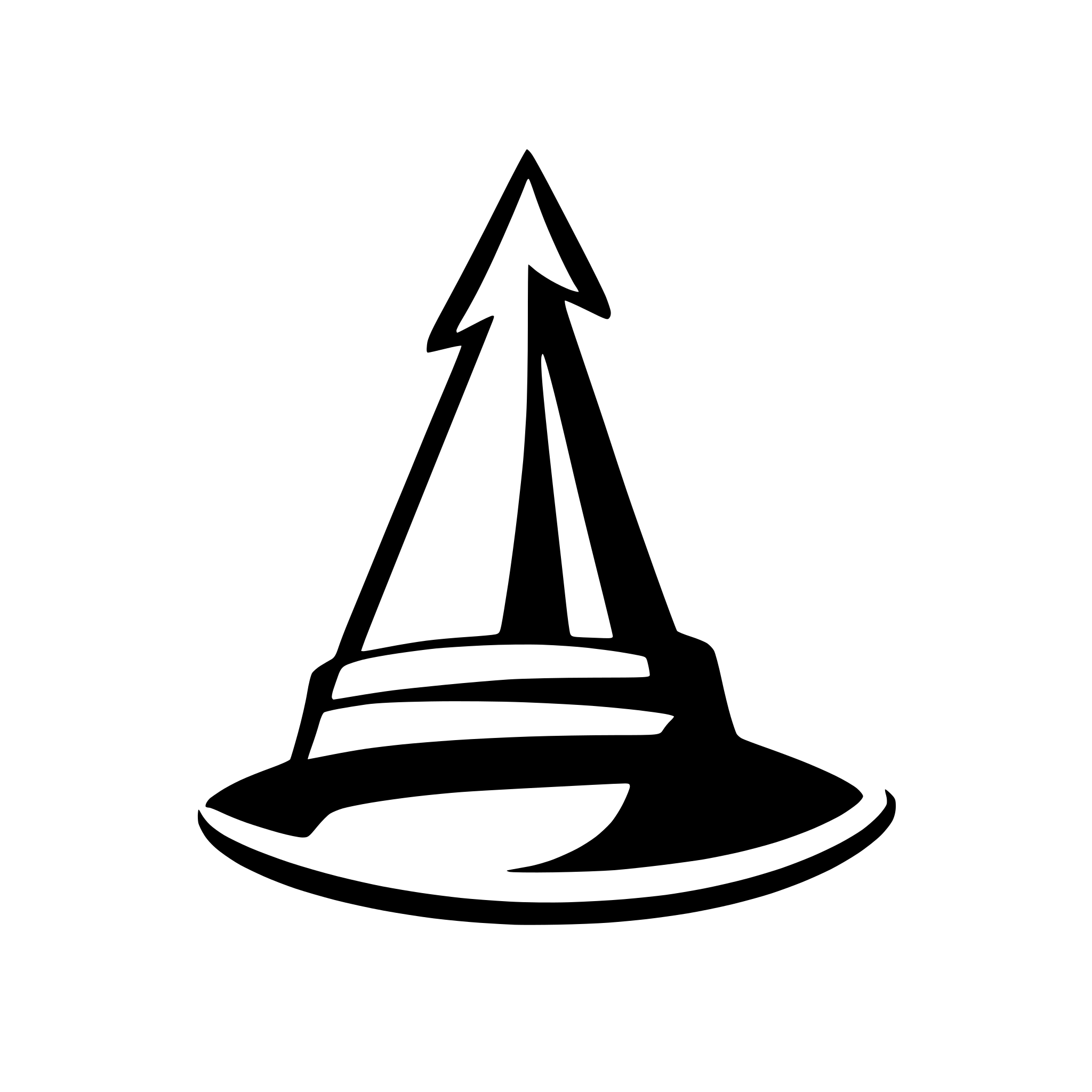 AI-generated SVG of a A wizard hat