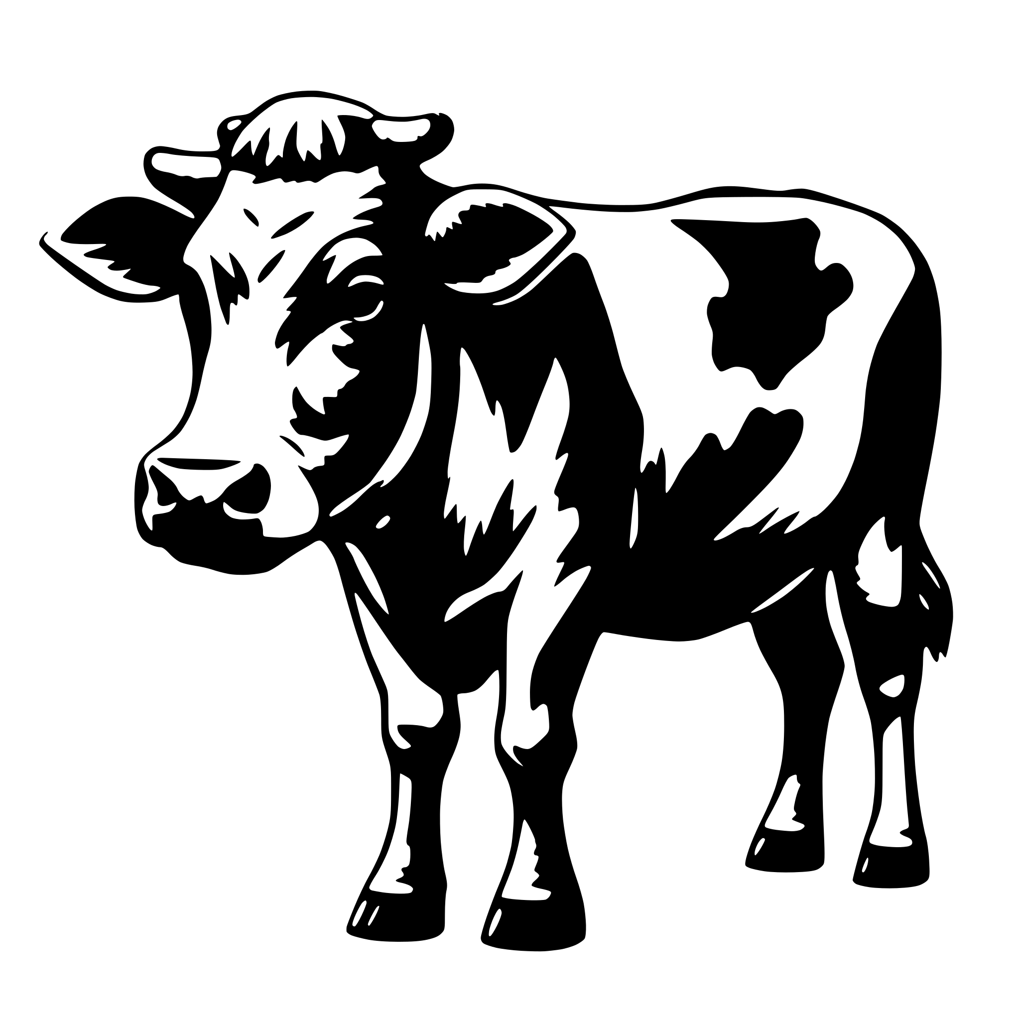 AI-generated SVG of 'Wagyu cow'