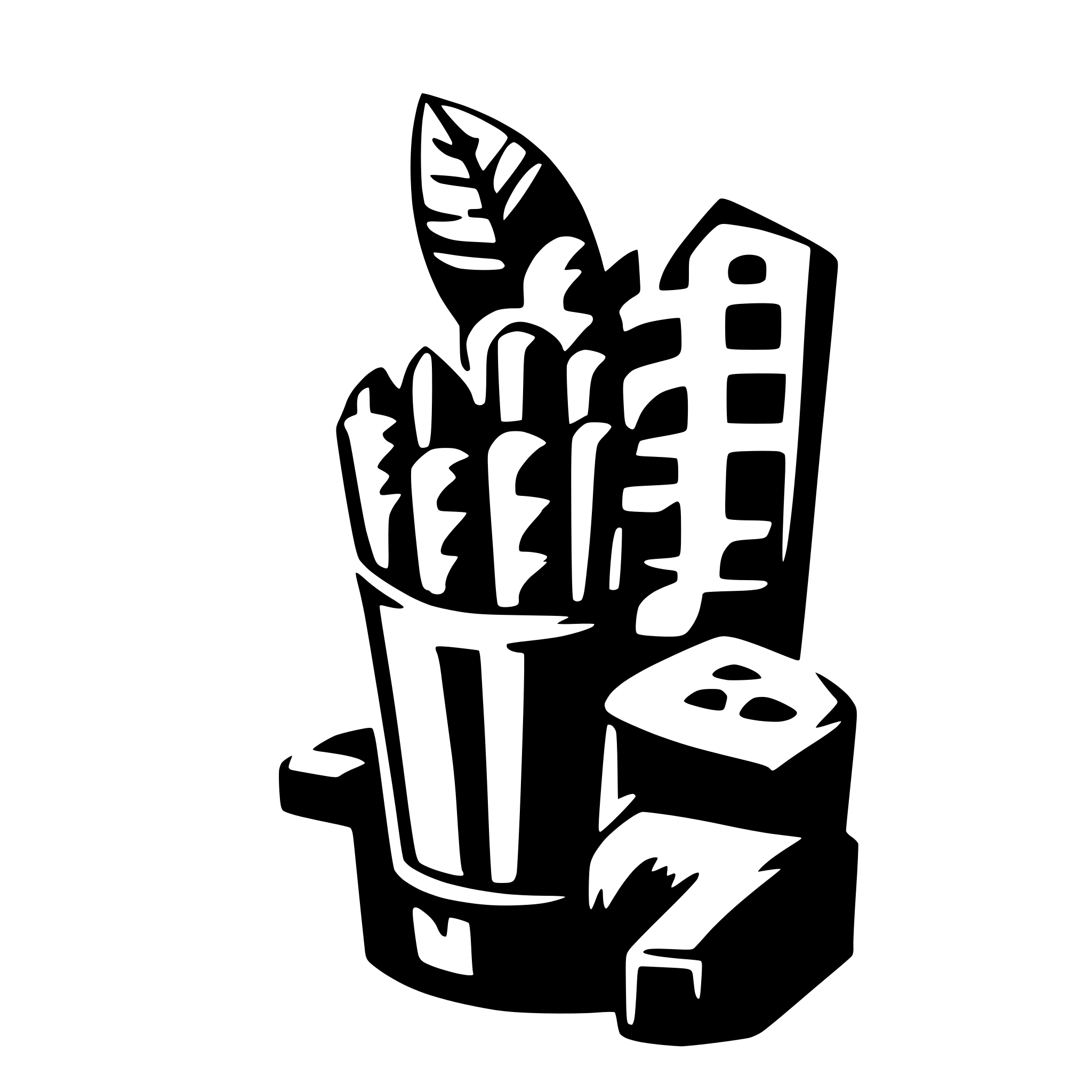 AI-generated SVG of a tuc