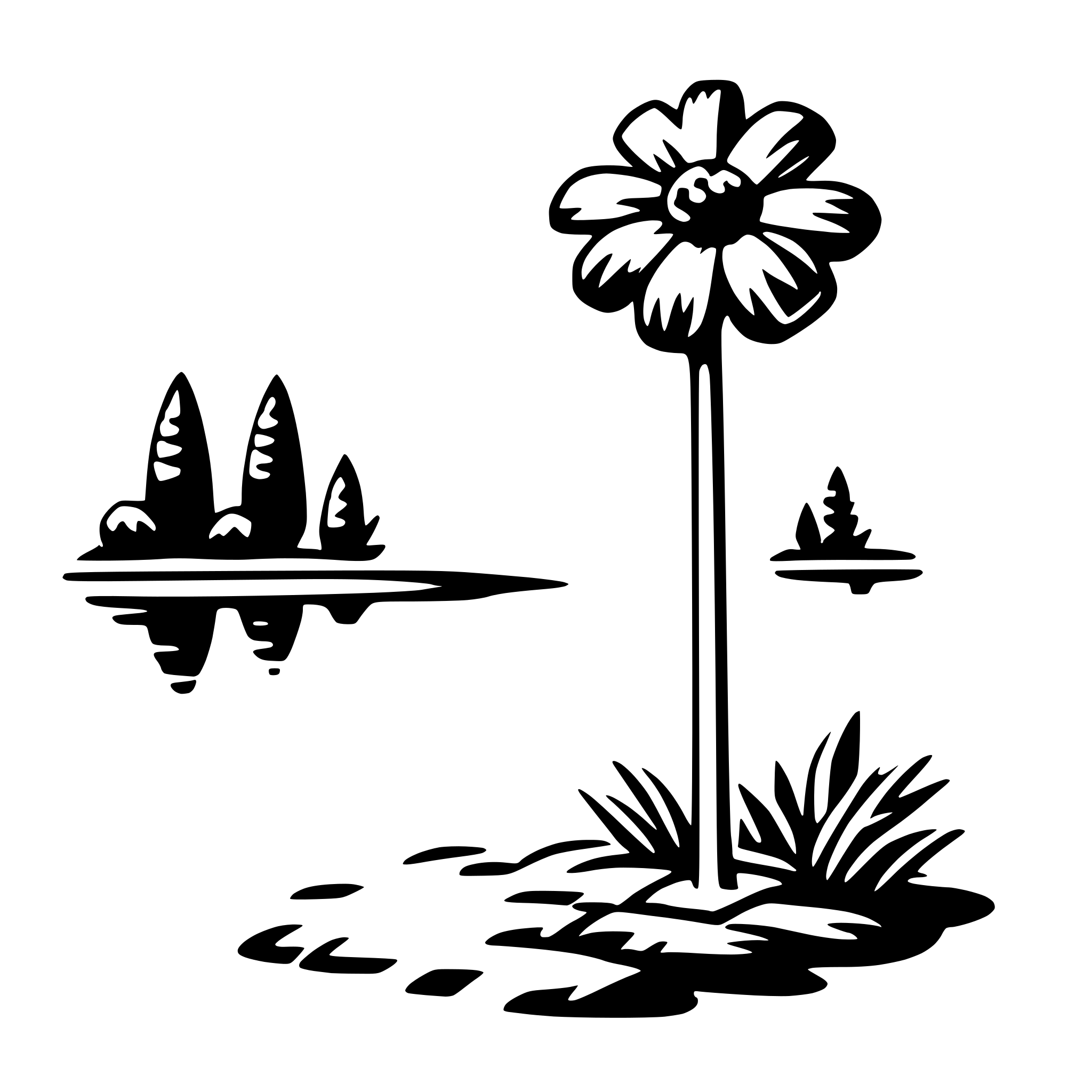 AI-generated SVG of a painting