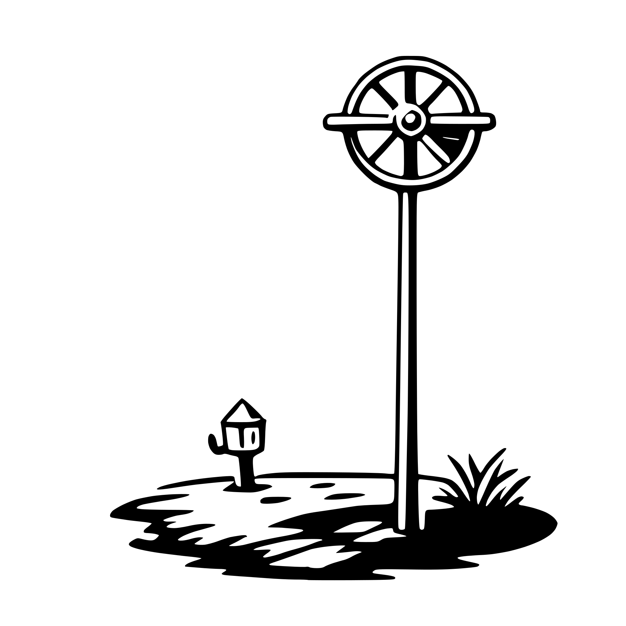AI-generated SVG of 'flyer'