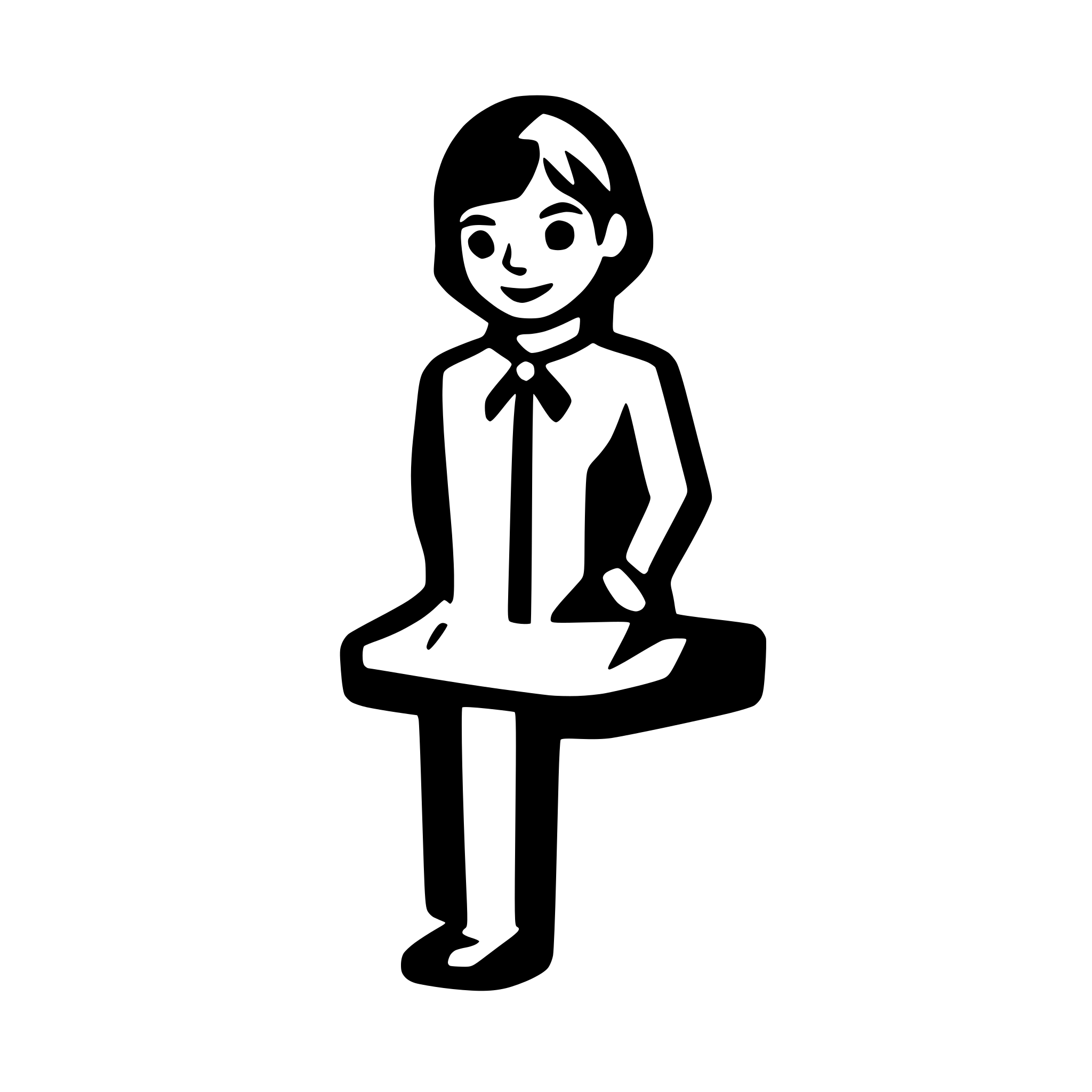 AI-generated SVG of a sit-up
