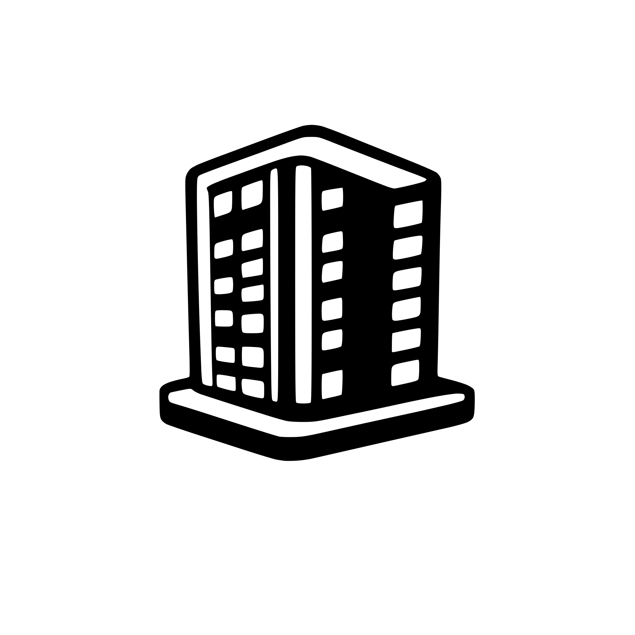 AI-generated SVG of 'Need an icon to represent building floors. Should be able to be used in a font.'