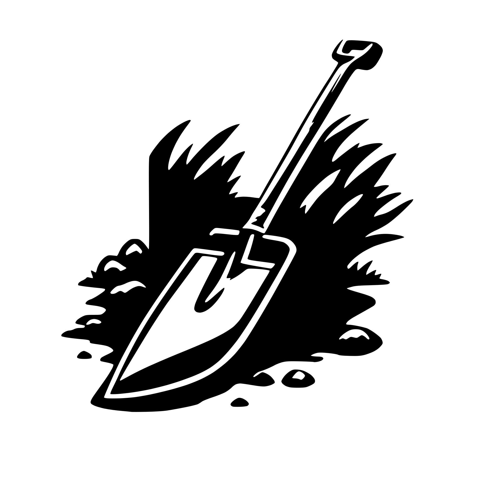 AI-generated SVG of 'shovel'