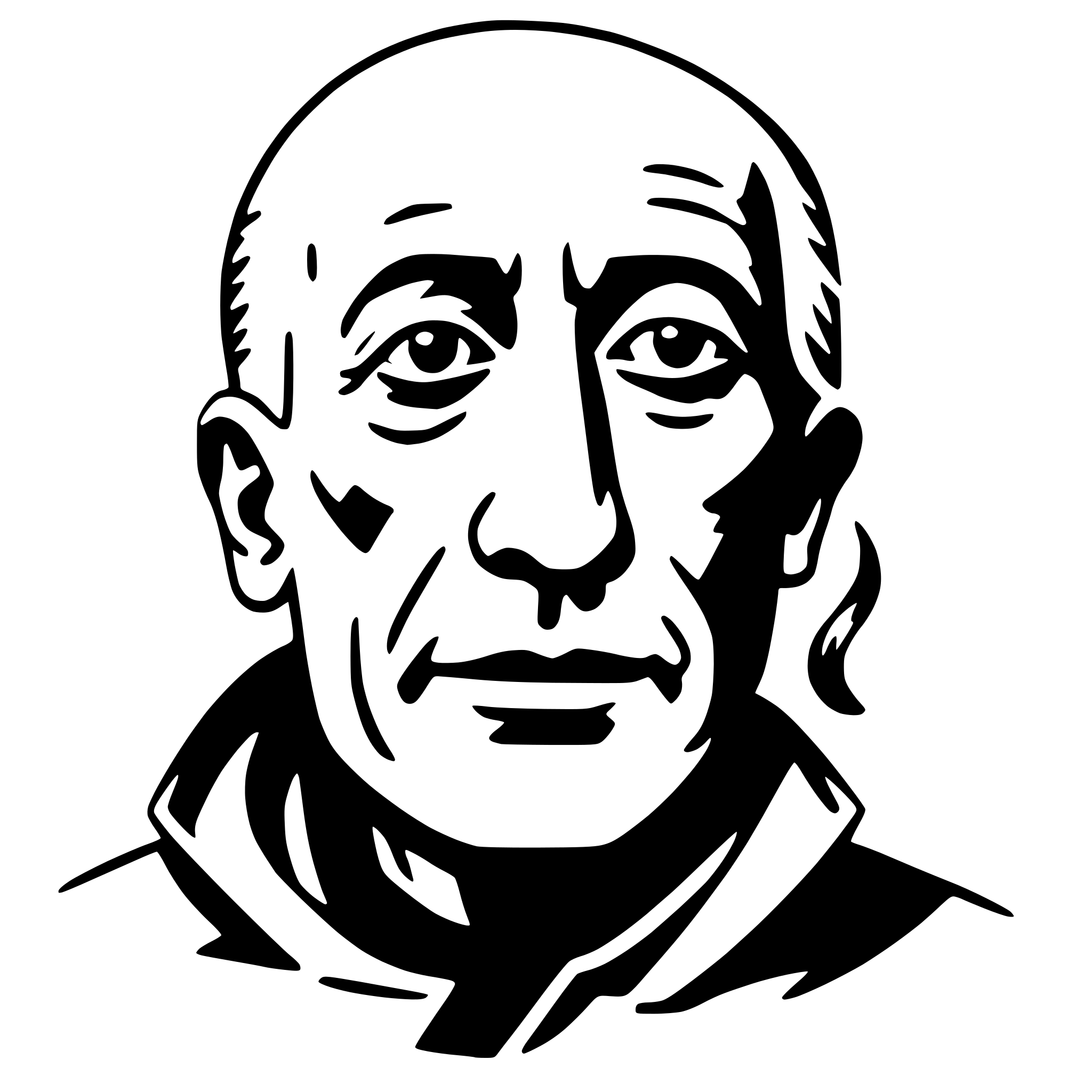 AI-generated SVG of a pablo picasso