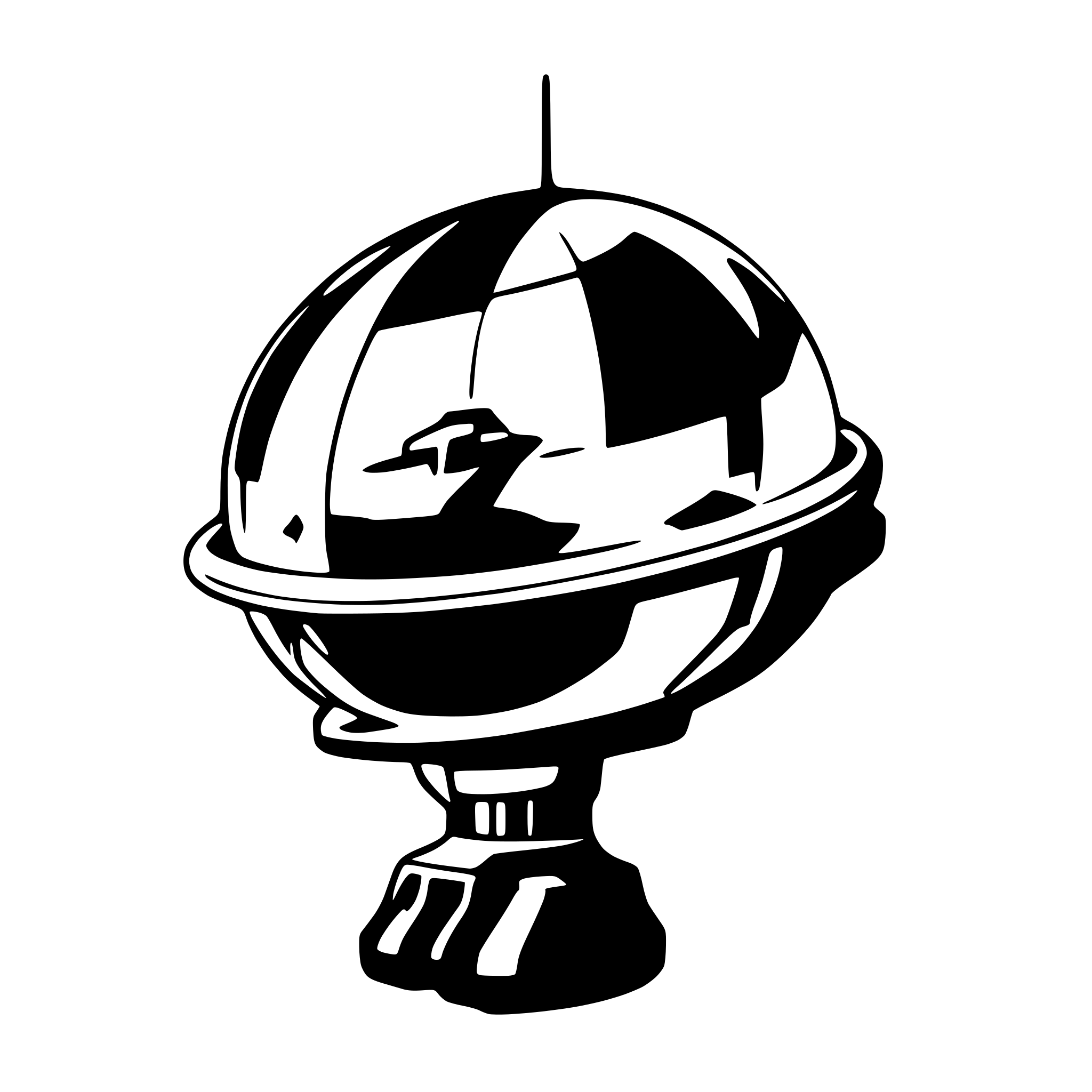AI-generated SVG of a cassini spacecraft