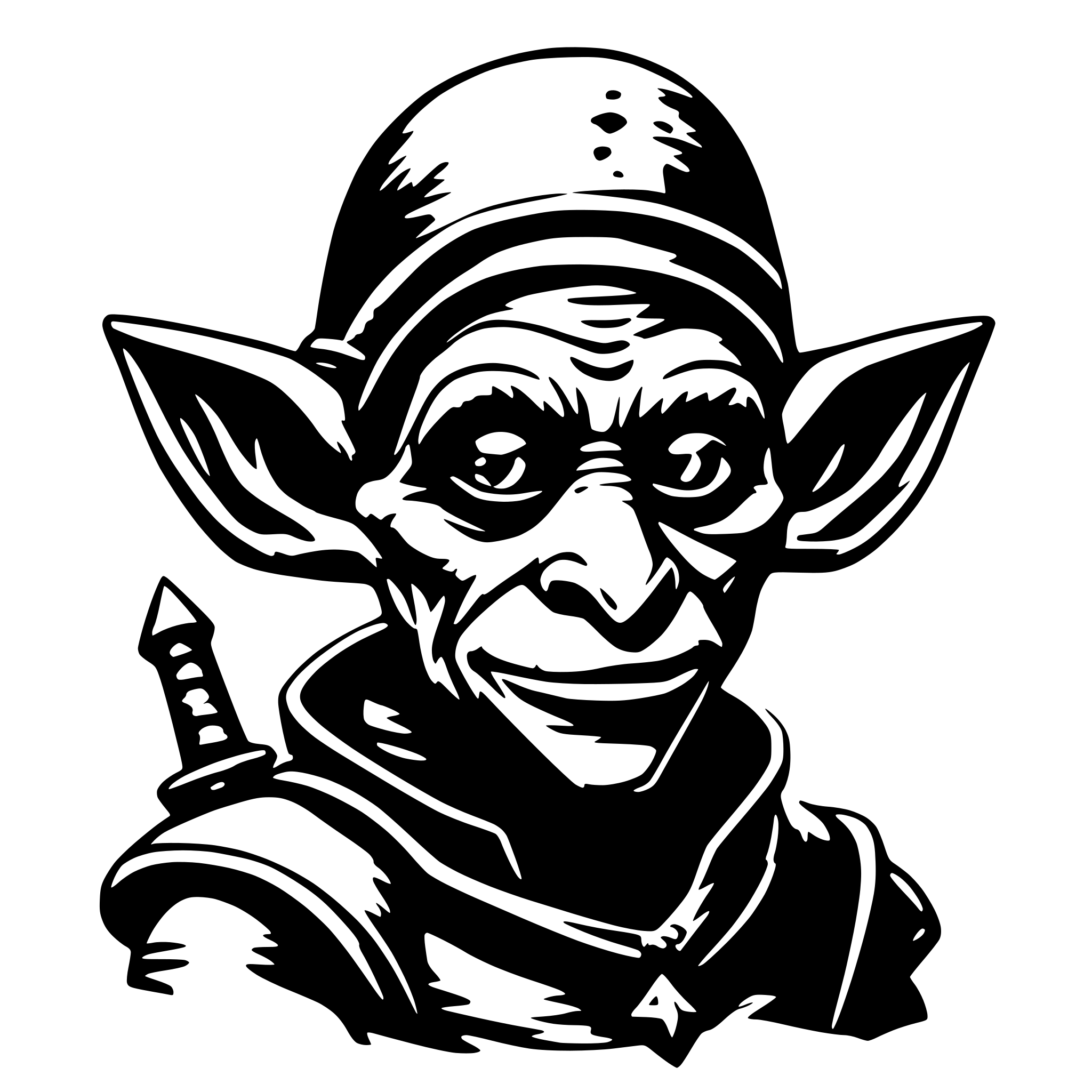 AI-generated SVG of 'goblin dungeons and dragons'