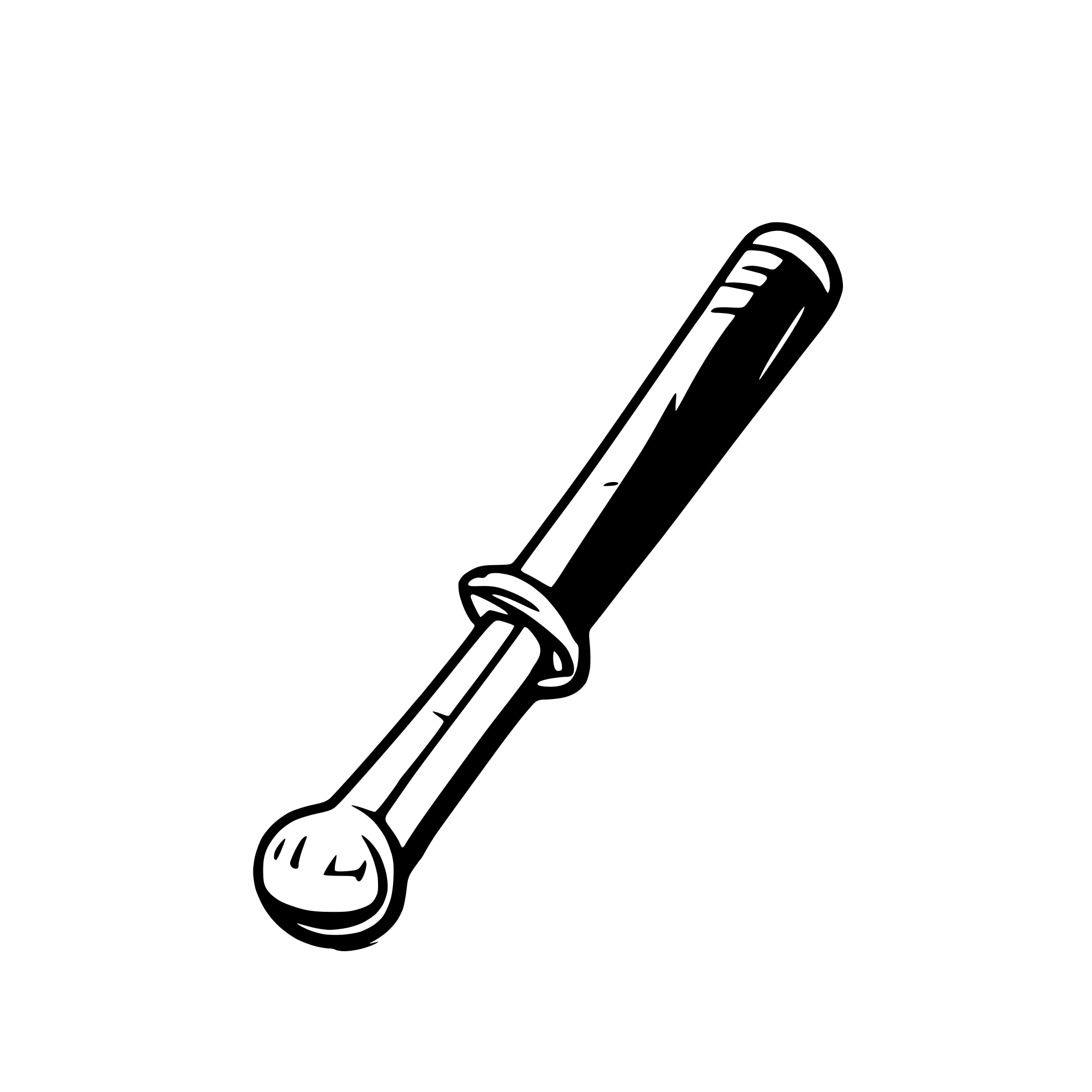 AI-generated SVG of a baseball bat