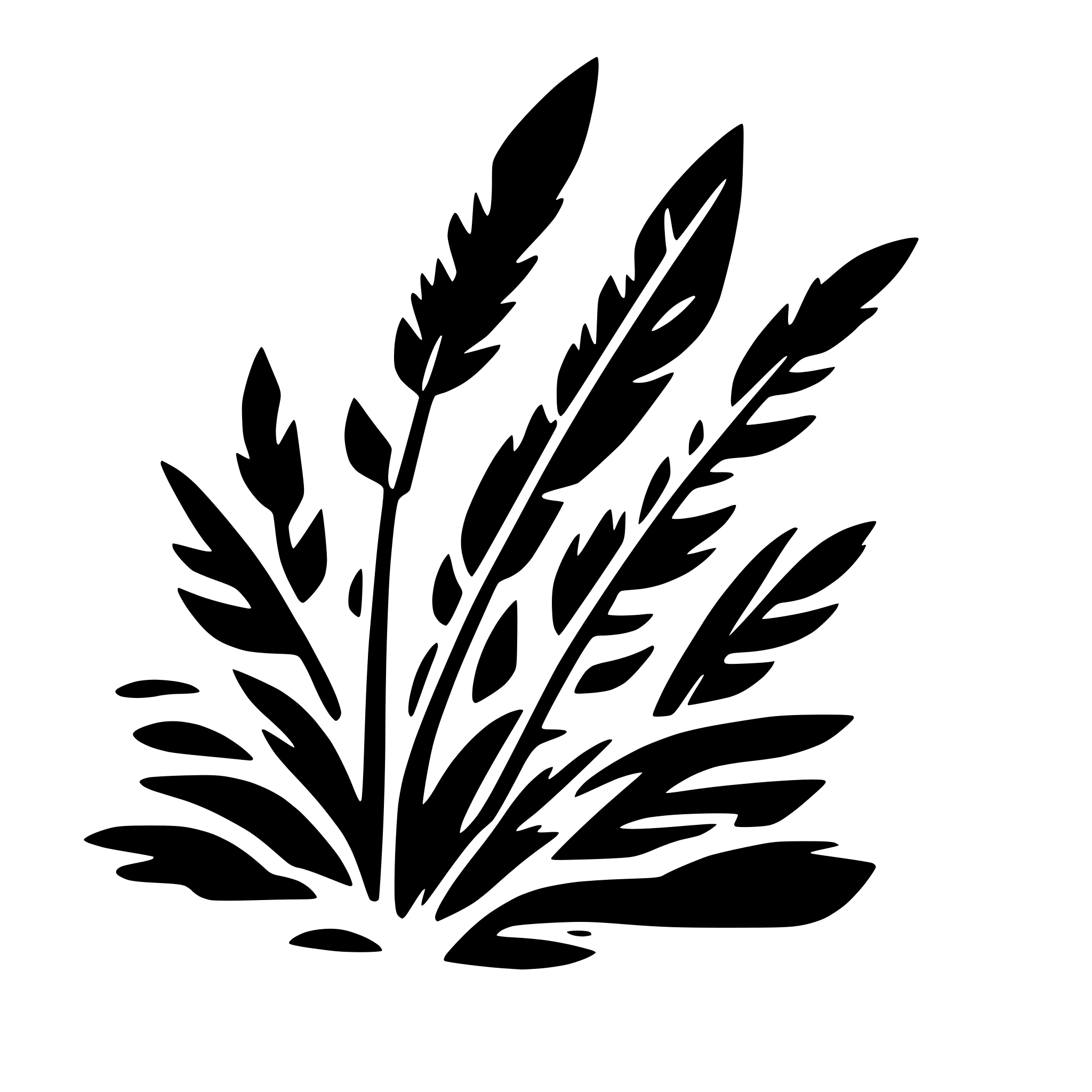 AI-generated SVG of 'brush stroke line'