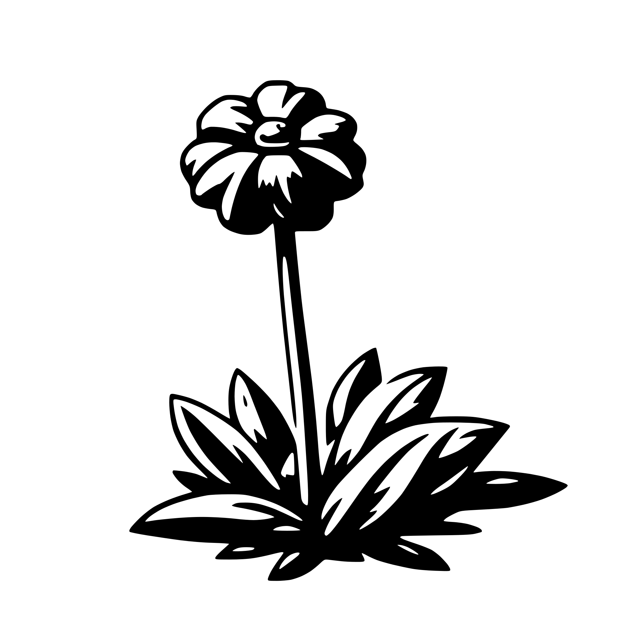 AI-generated SVG of a poster