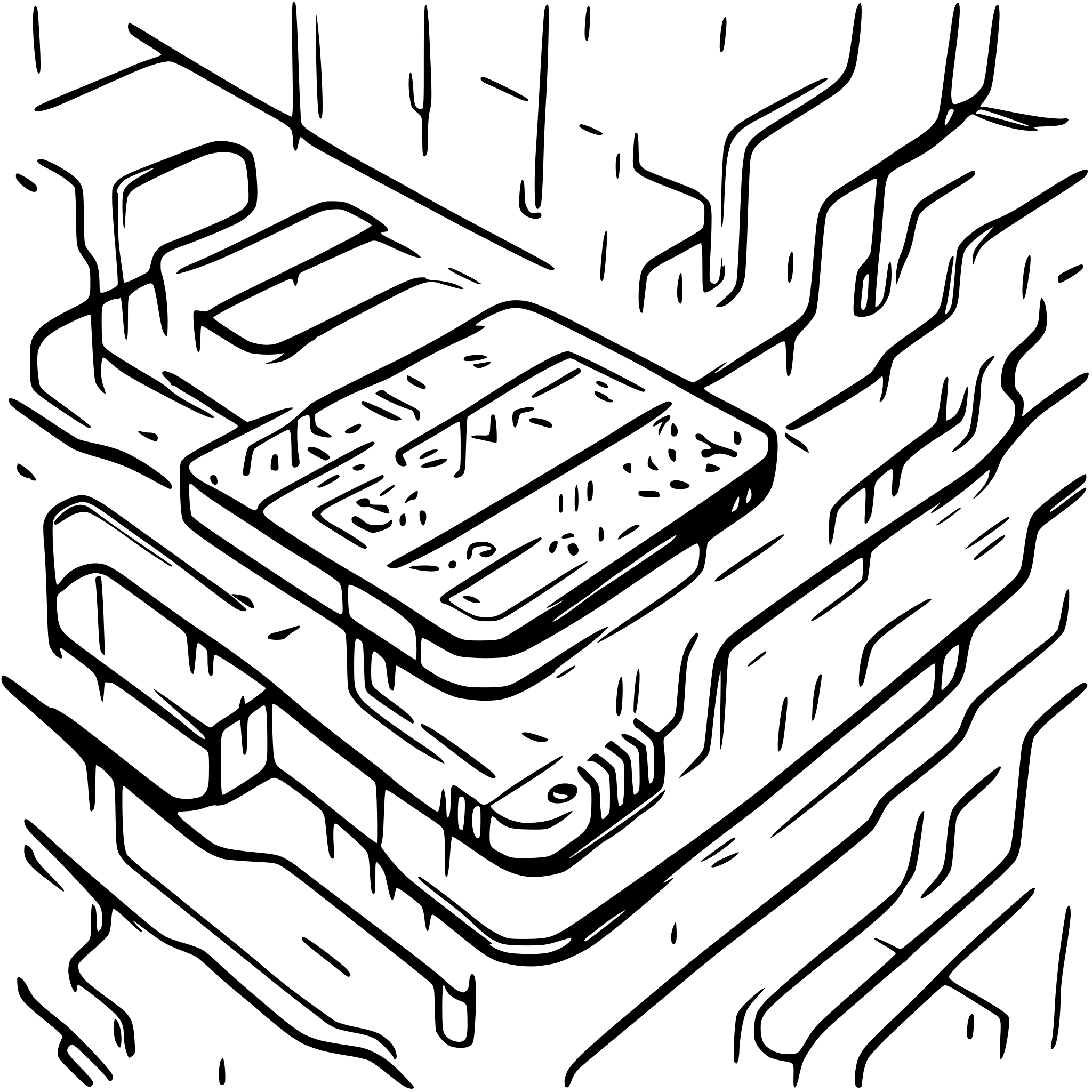 AI-generated SVG of a wire, connected system, integrated, pcb, network, chip AI-generated SVG of a wire, connected system, integrated, pcb, network, chip
