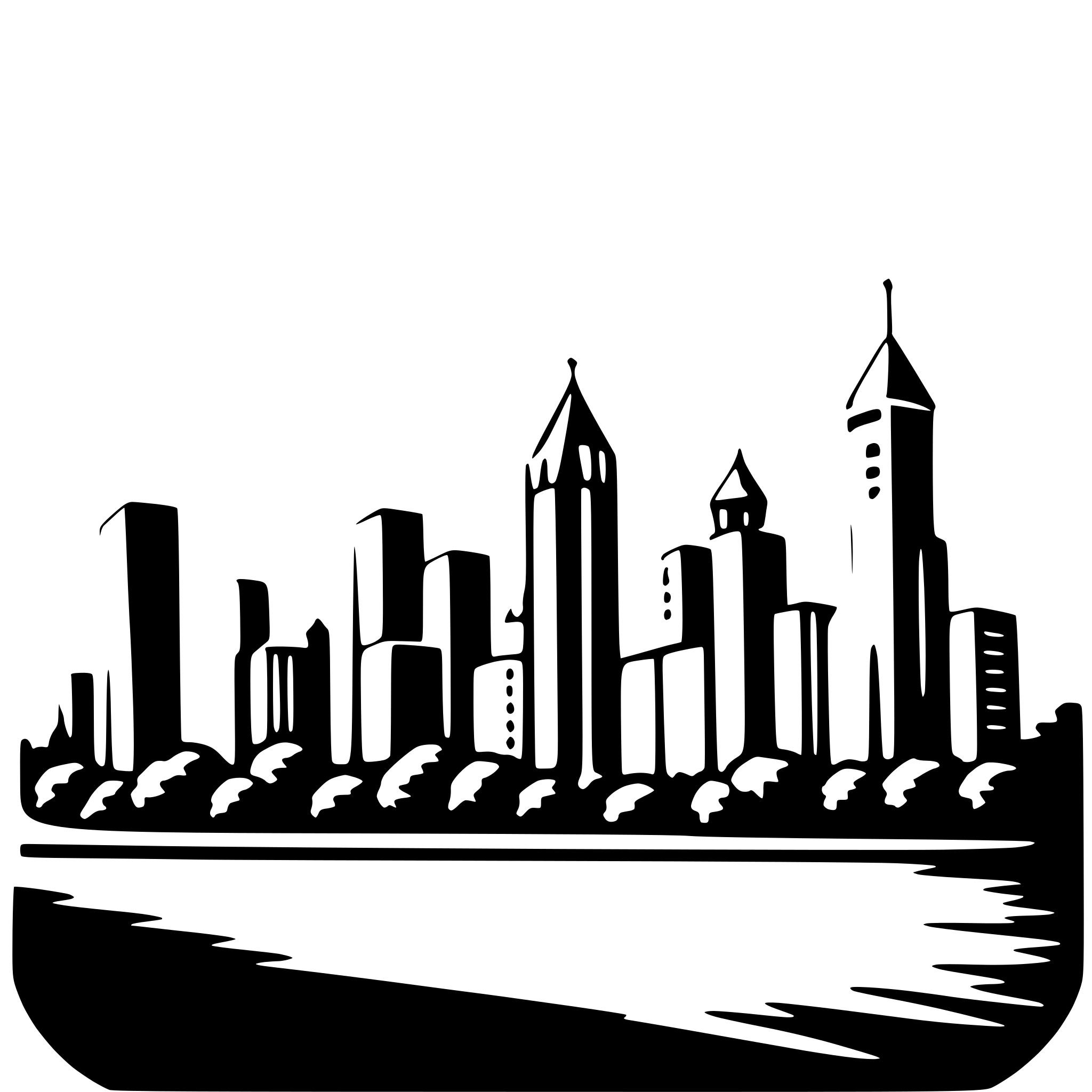 AI-generated SVG of 'city skyline'