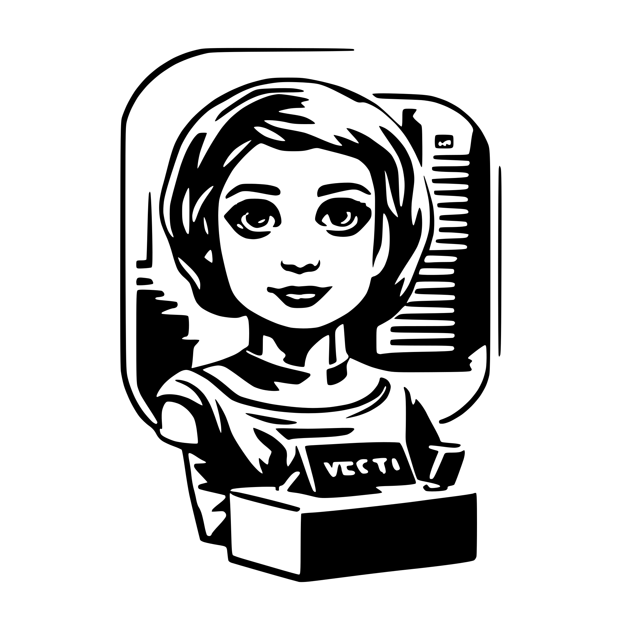 AI-generated SVG of a AI Newsletter