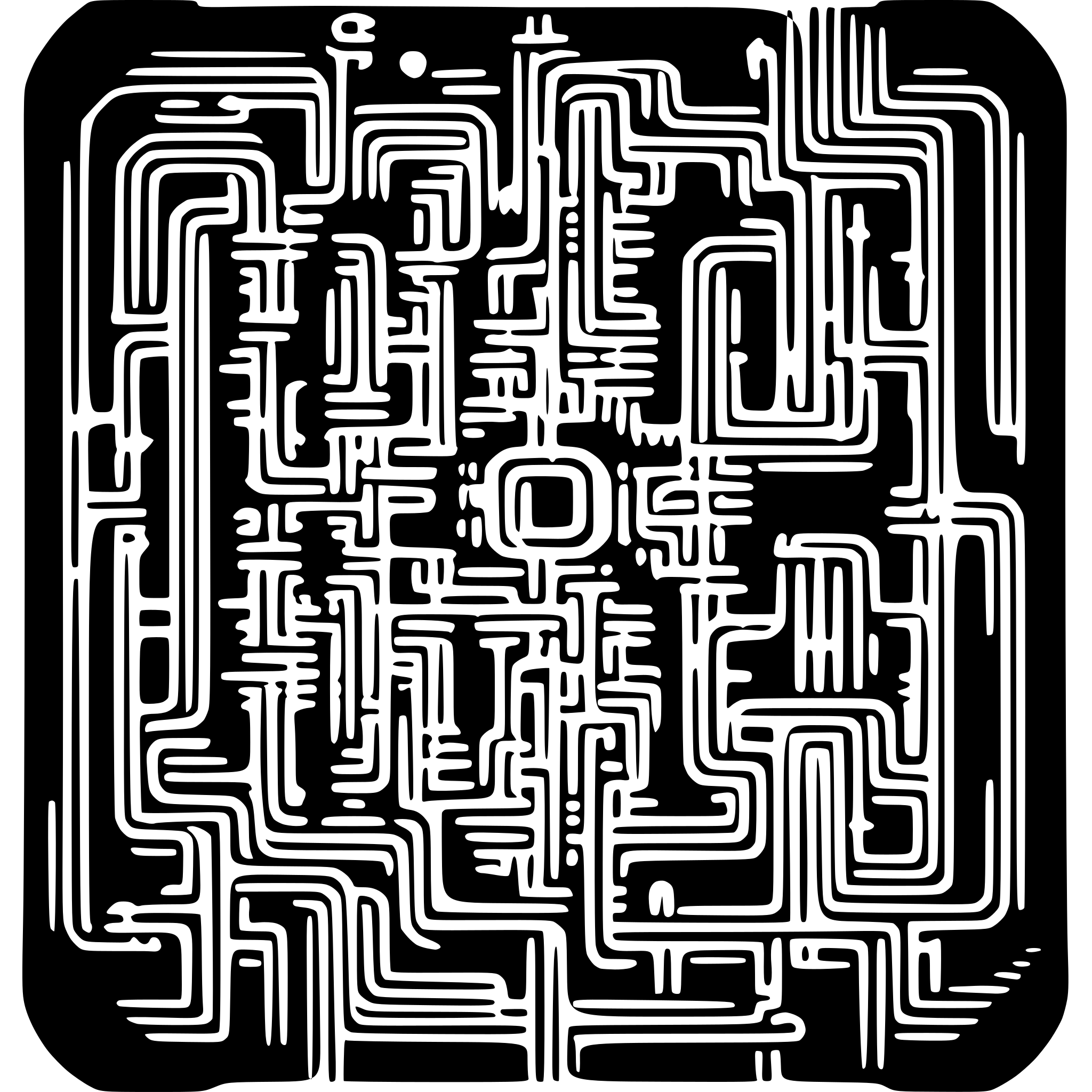 AI-generated SVG of 'complex circuit pattern'