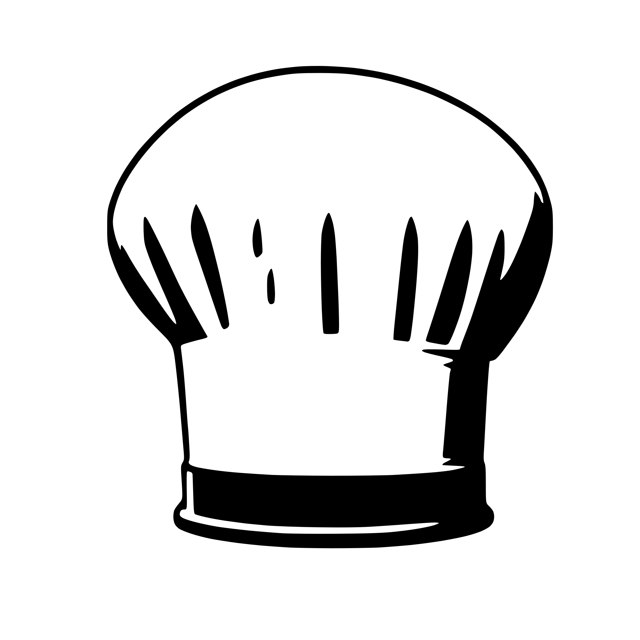 AI-generated SVG of a chef hat