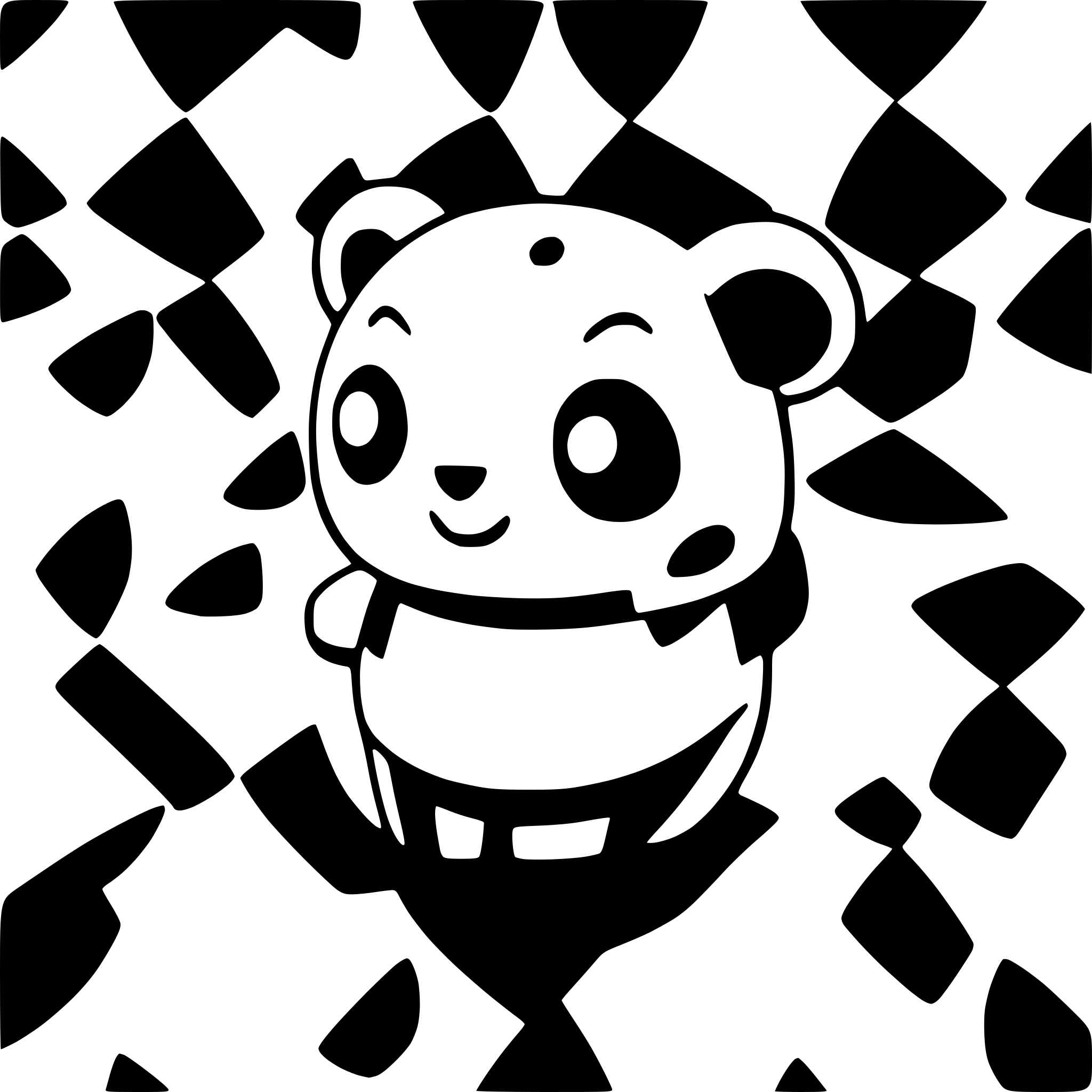 AI-generated SVG of a Create a seamless loop animation of a cute panda walking from a top-down perspective. The animation should show the panda's legs moving as if it's walking forward (away from the viewer). The animation should be designed so that it can be rotated 90 degrees clockwise or counter-clockwise to represent walking 'up' or 'down' respectively, and horizontally flipped for 'left' or 'right' movements, without looking unnatural. The panda should have a friendly, simple cartoon style.