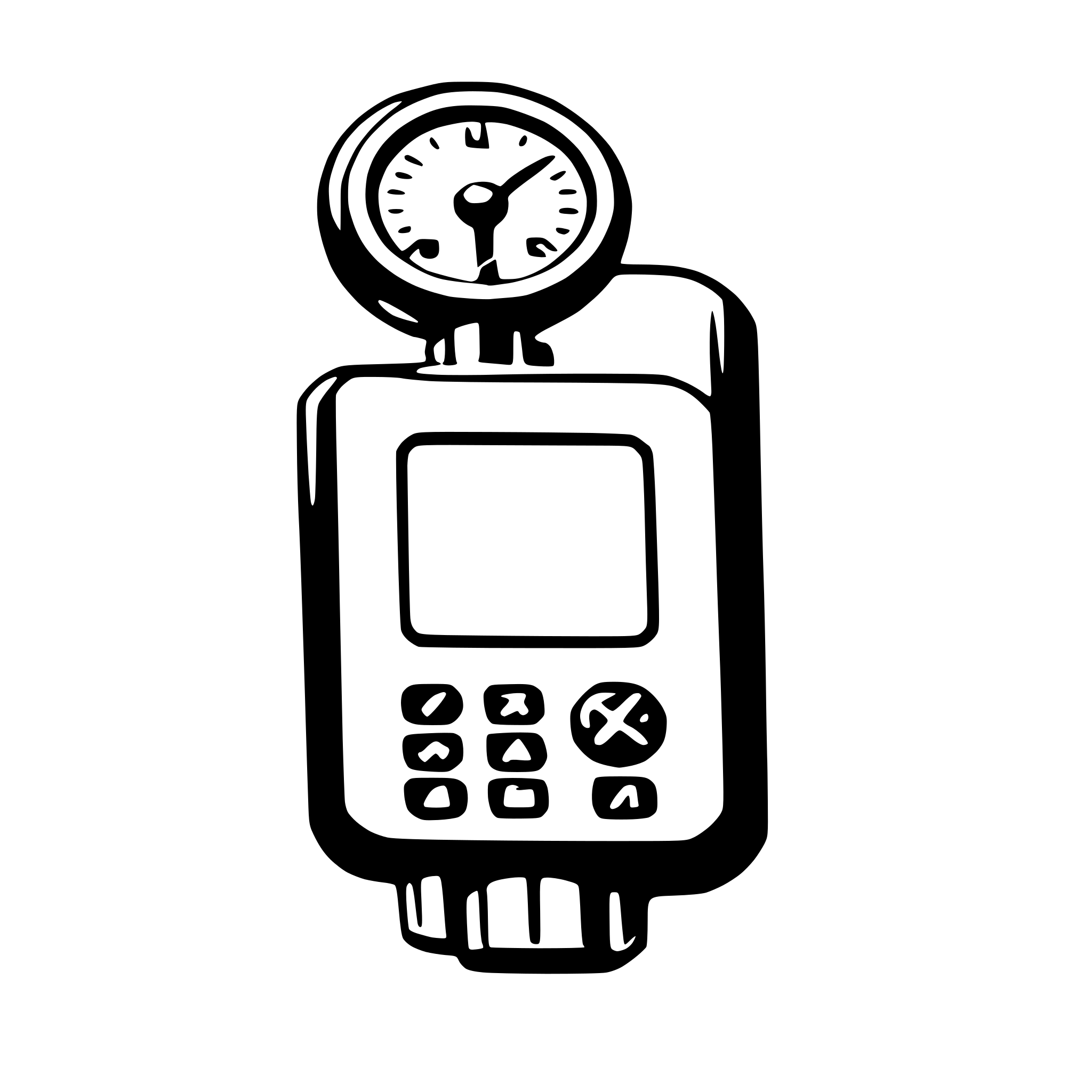 AI-generated SVG of 'gps device'