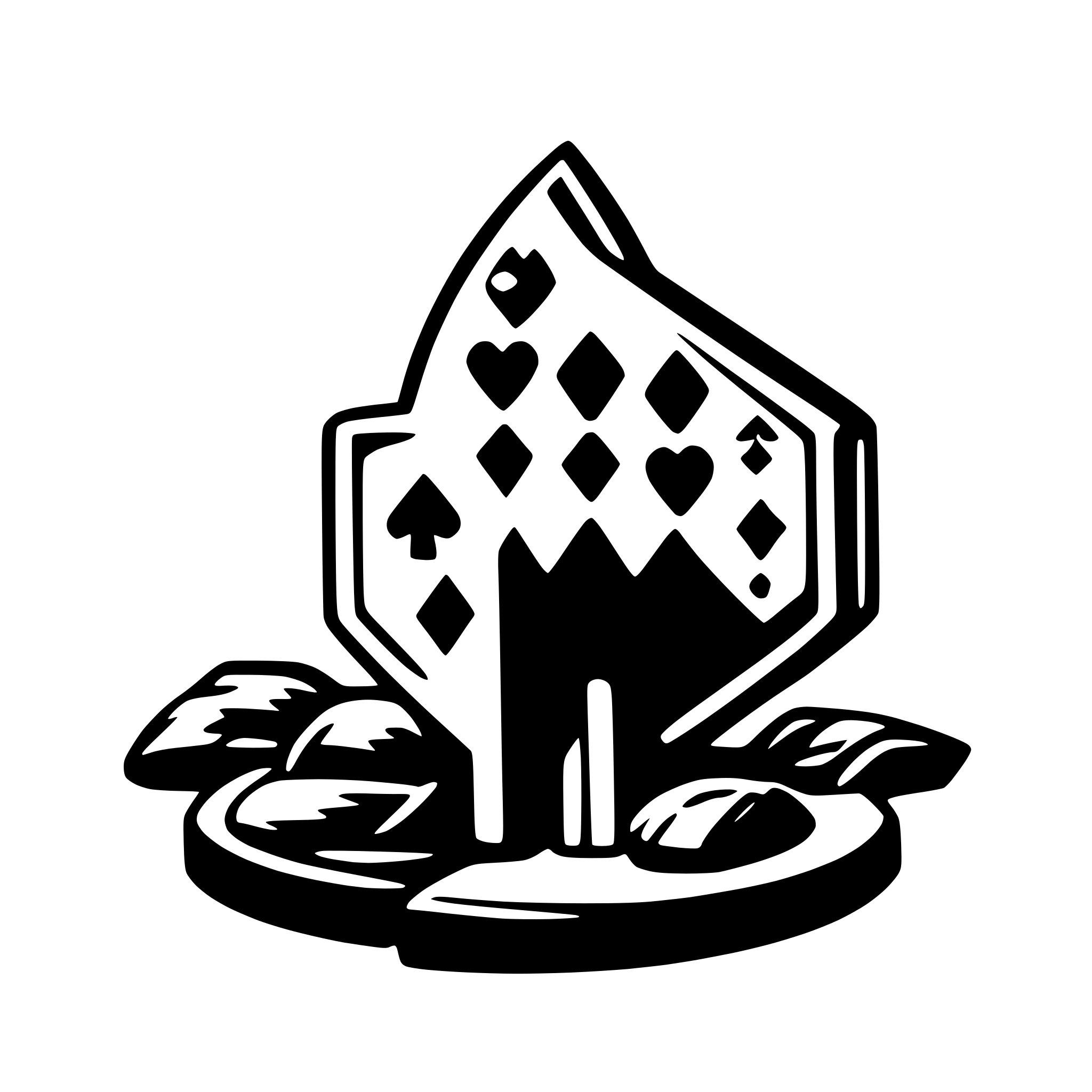 AI-generated SVG of a poker card