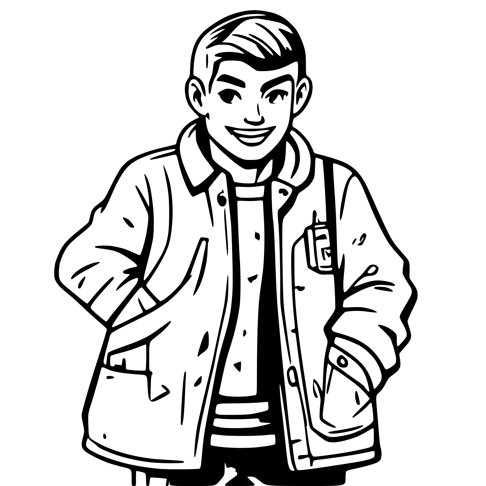 AI-generated SVG of a based on the style and the color of image guidance , create a new svg assets for empty orders, a guys pulling out his pocket for example