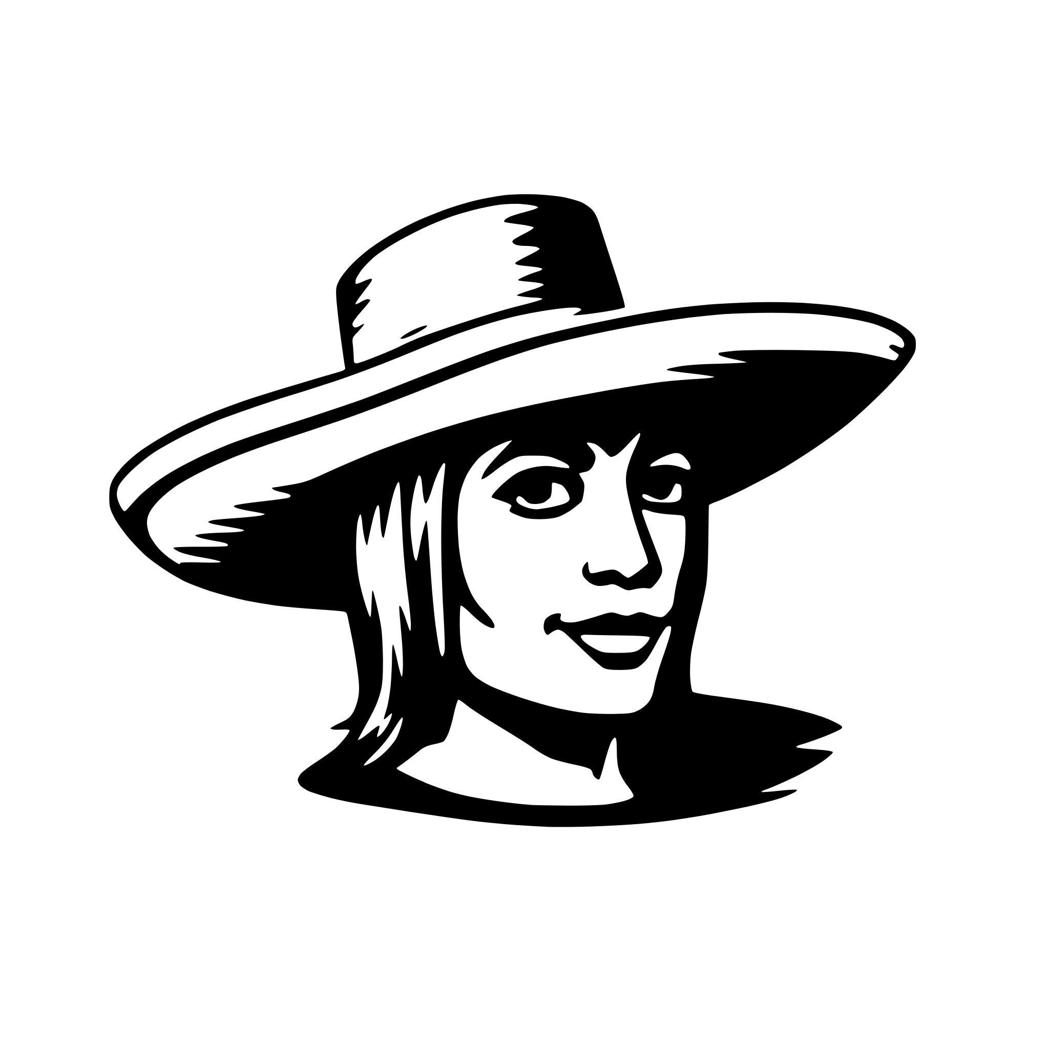 AI-generated SVG of a sombrero