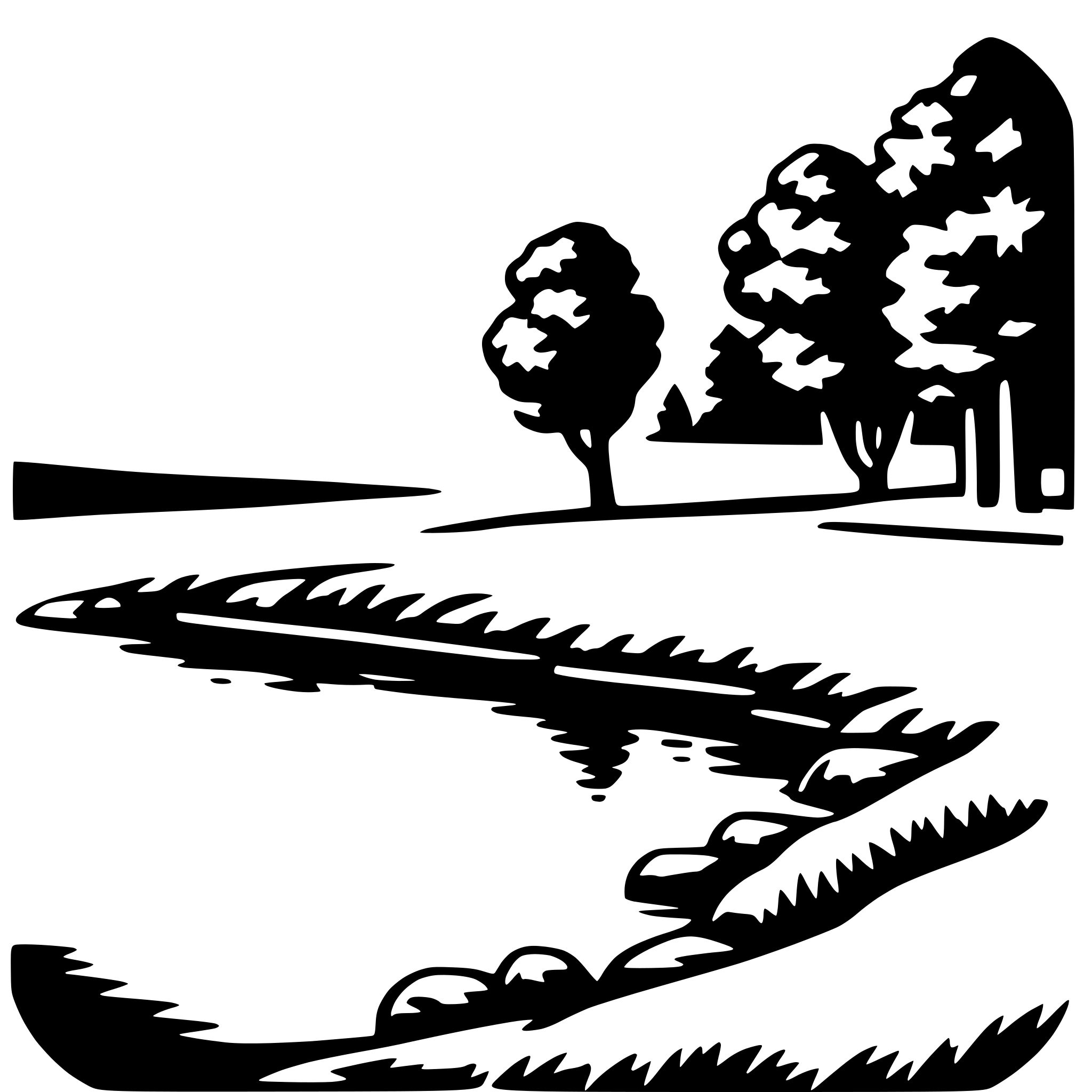AI-generated SVG of 'riverbank'
