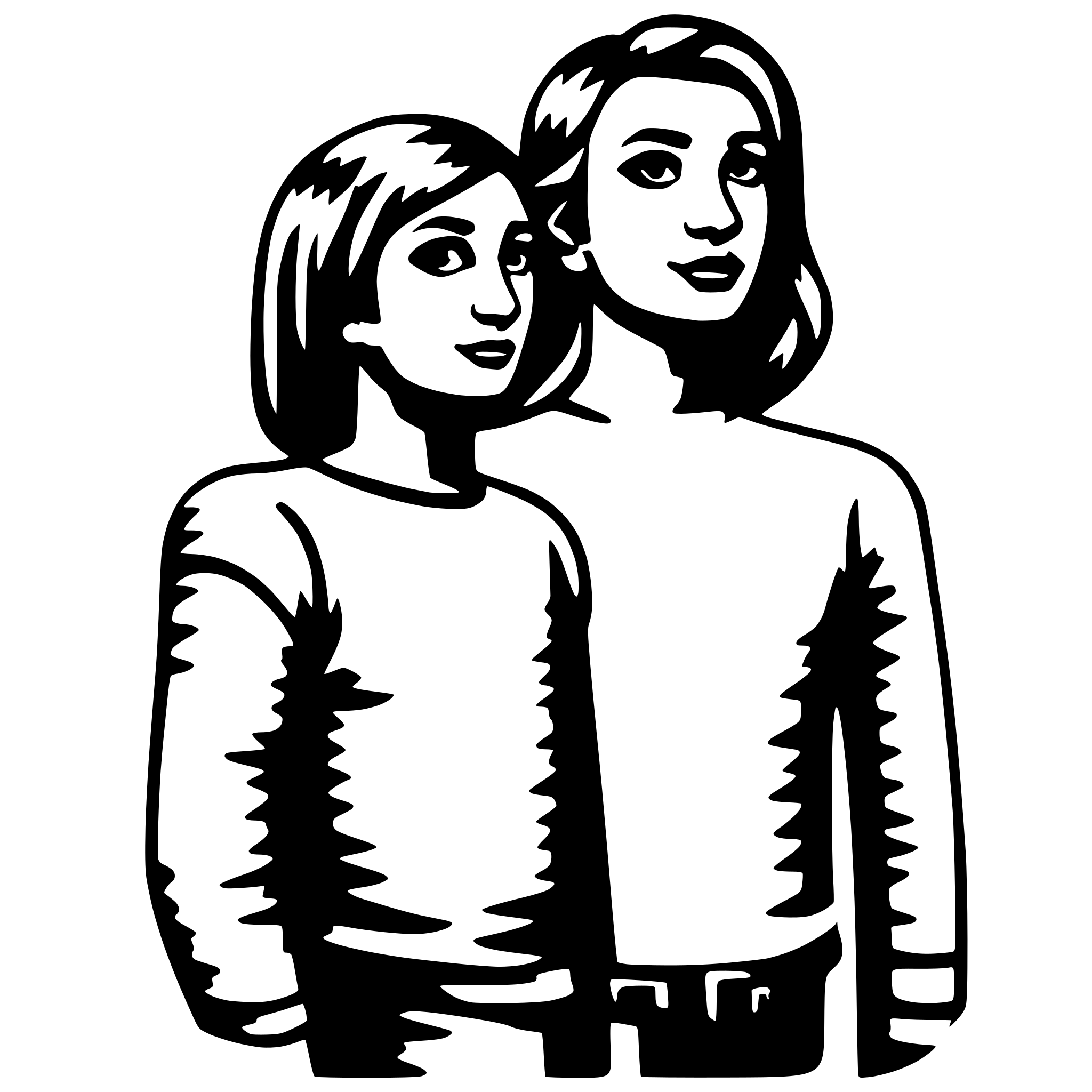 AI-generated SVG of a Big Gay
