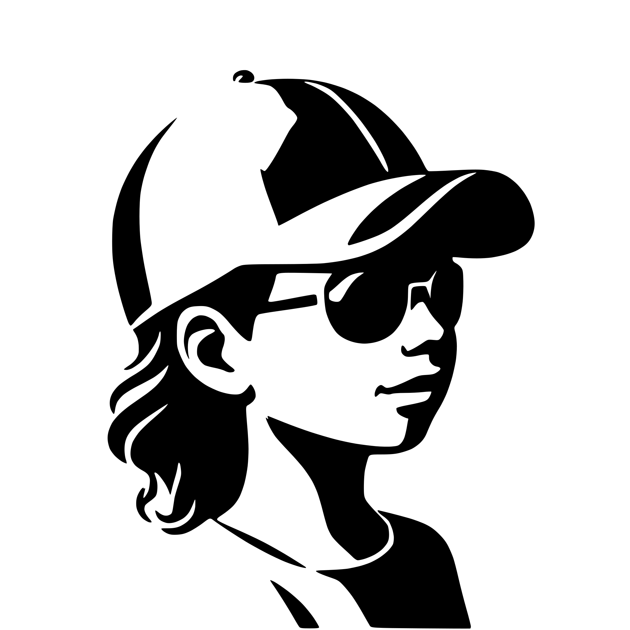 AI-generated SVG of a child head silhouette outline with sunglasses and baseball cap with sparkles, side view AI-generated SVG of a child head silhouette outline with sunglasses and baseball cap with sparkles, side view