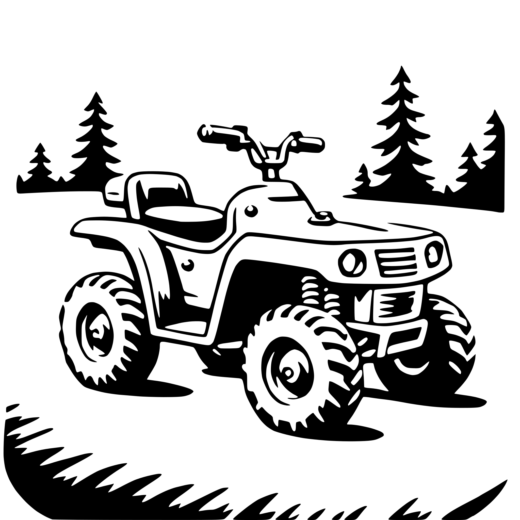 AI-generated SVG of 'all-terrain vehicle (atv)'