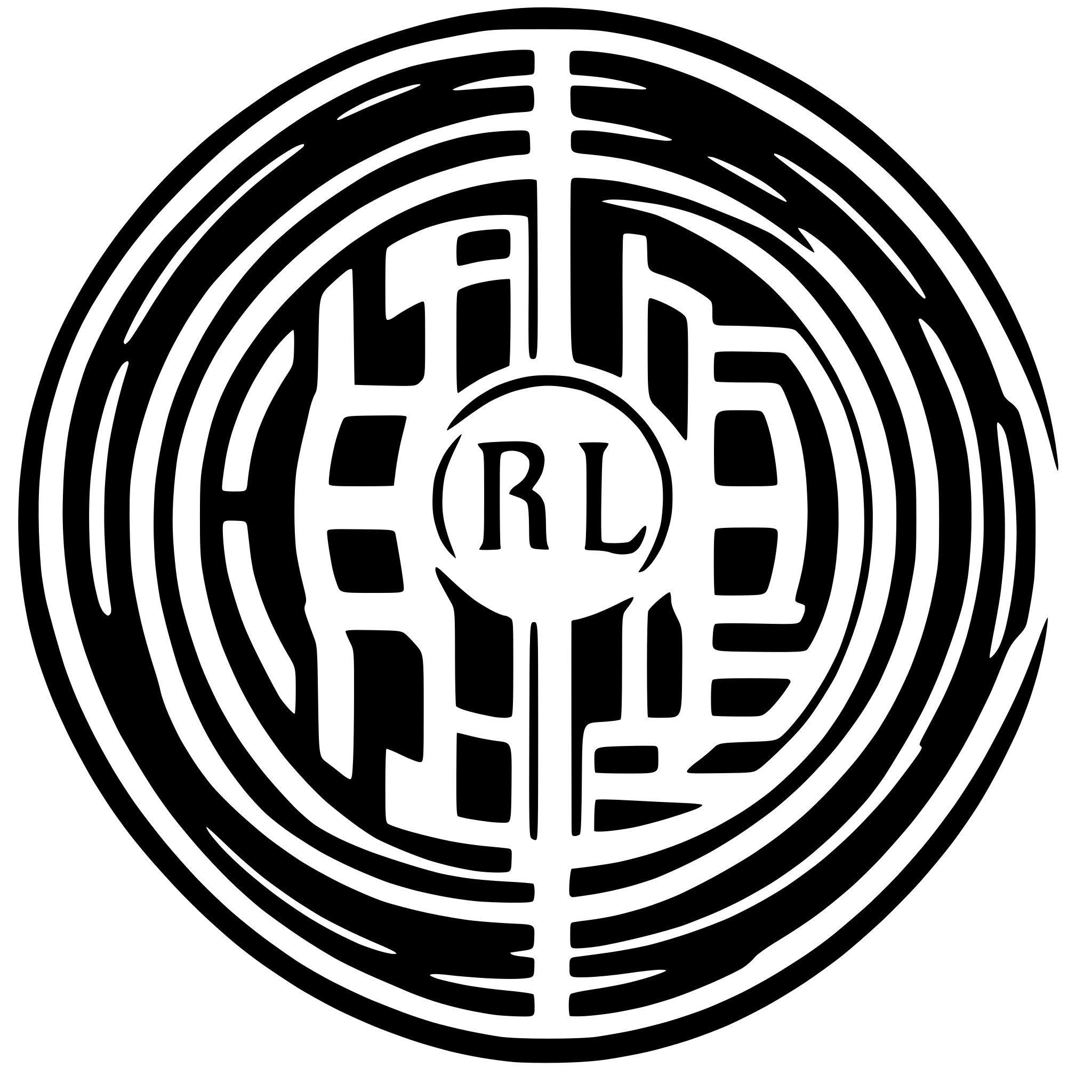 AI-generated SVG of 'LOGO WITH CONCENTRIC CIRCLES AND INITIALS'
