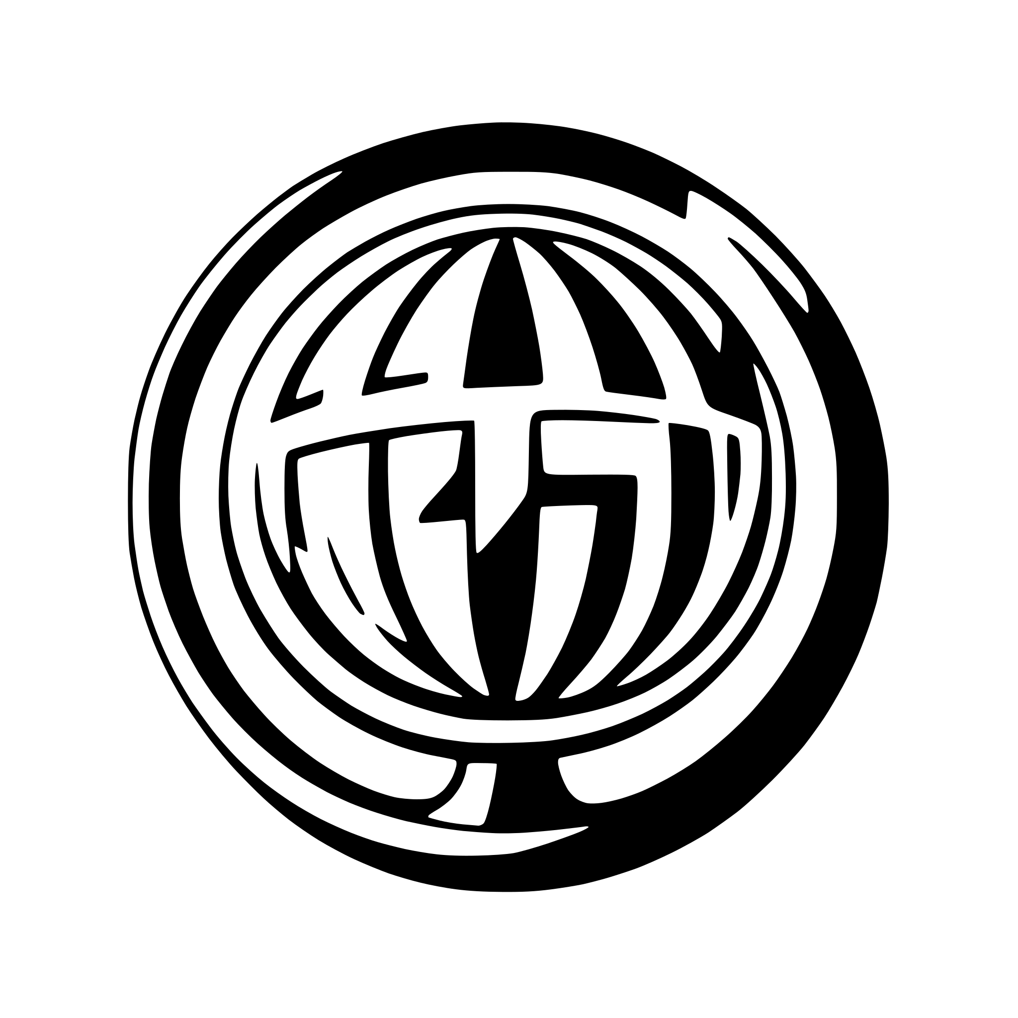 AI-generated SVG of a stylized globe with grid lines