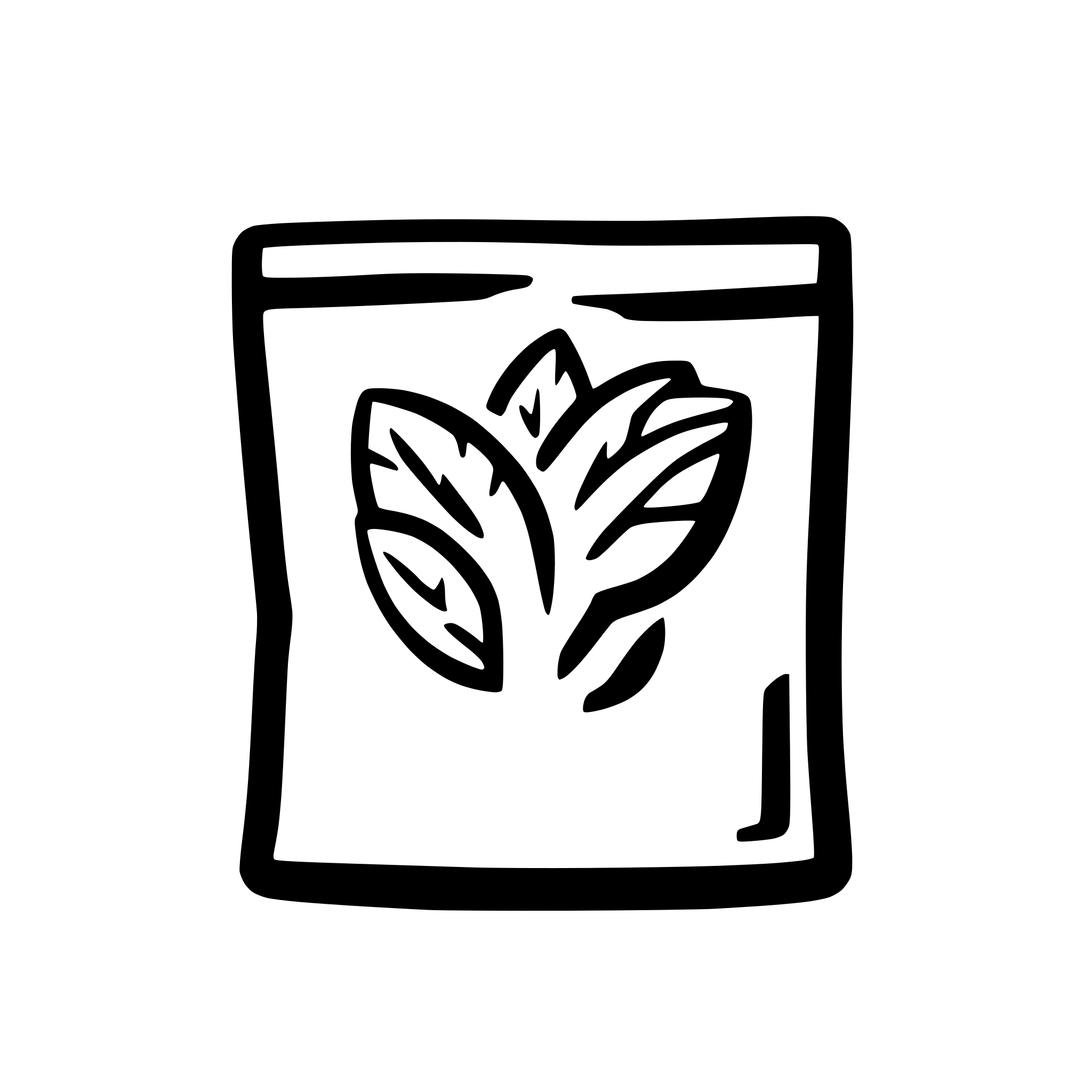 AI-generated SVG of a grains bag