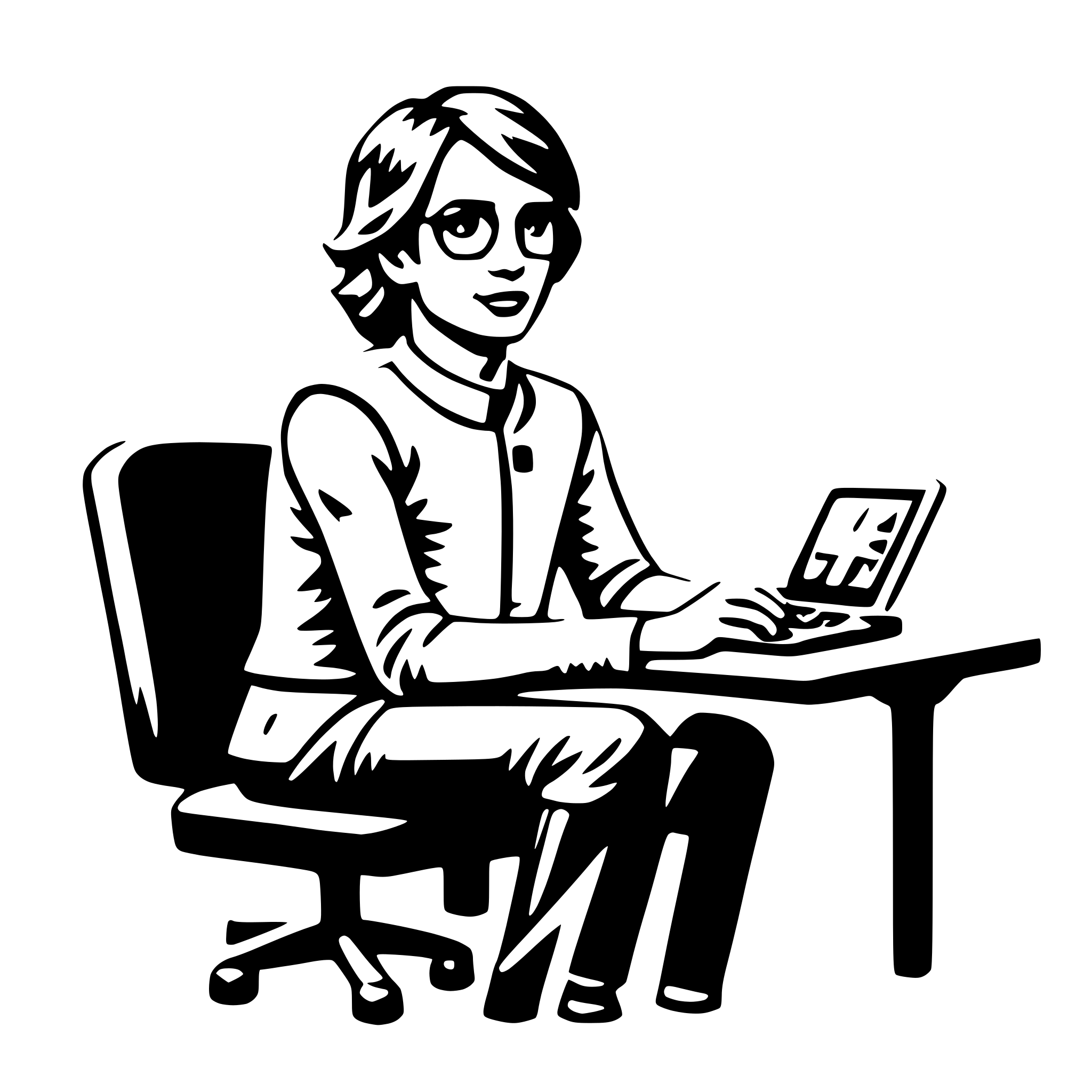 AI-generated SVG of 'it specialist'