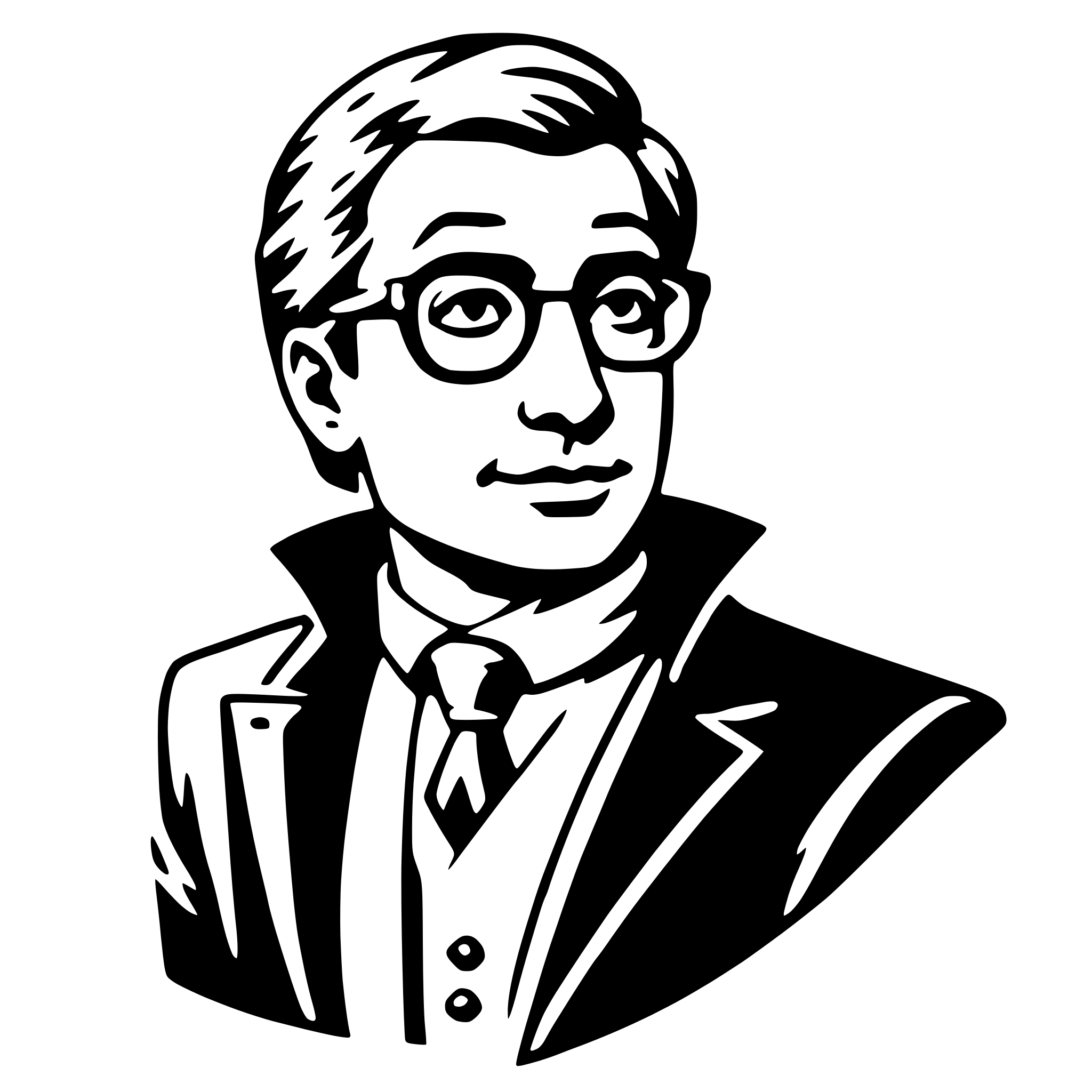 AI-generated SVG of 'economist'