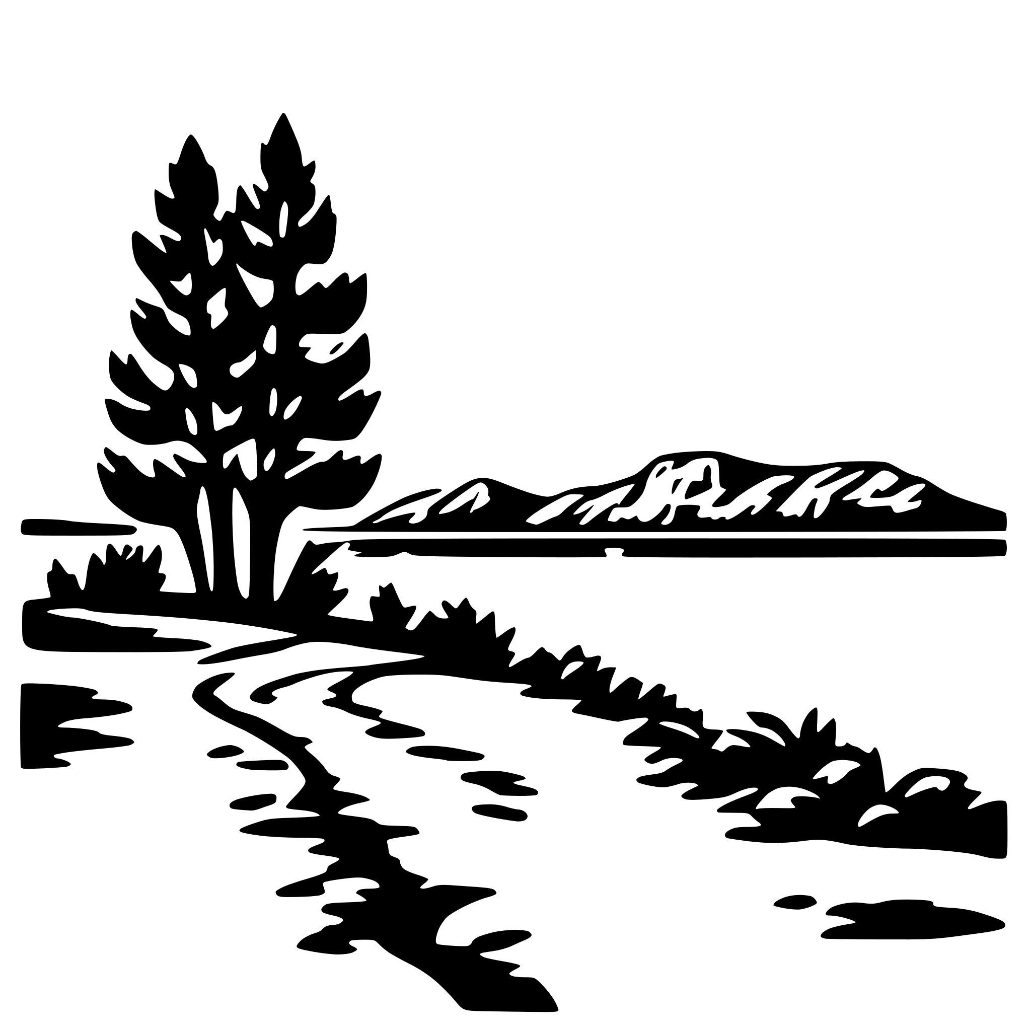 AI-generated SVG of a starigrad ribnjak