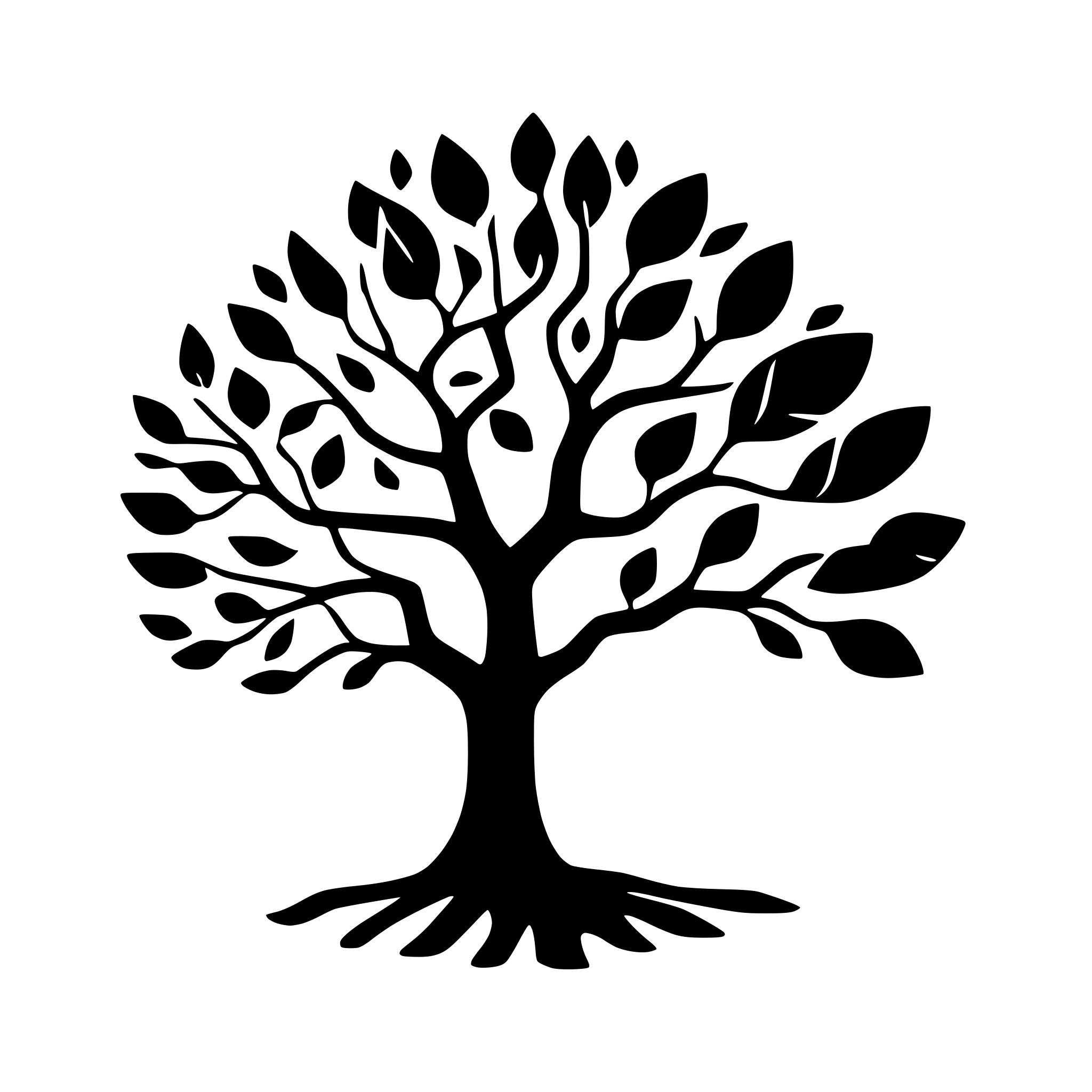 AI-generated SVG of 'ai tree accelator'