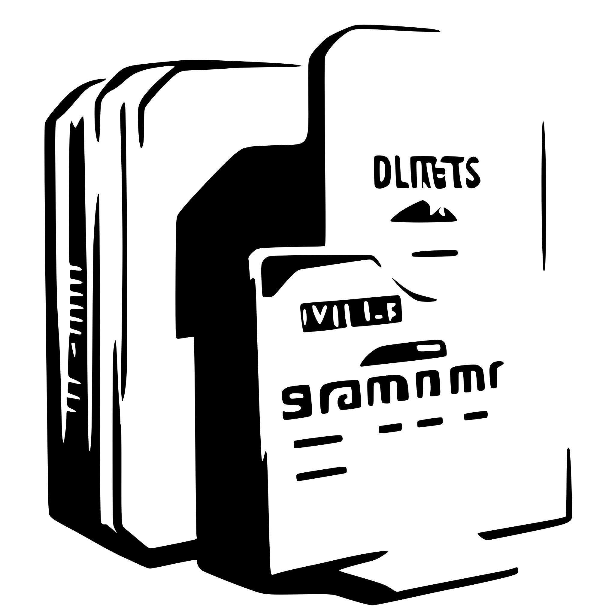 AI-generated SVG of a documents
