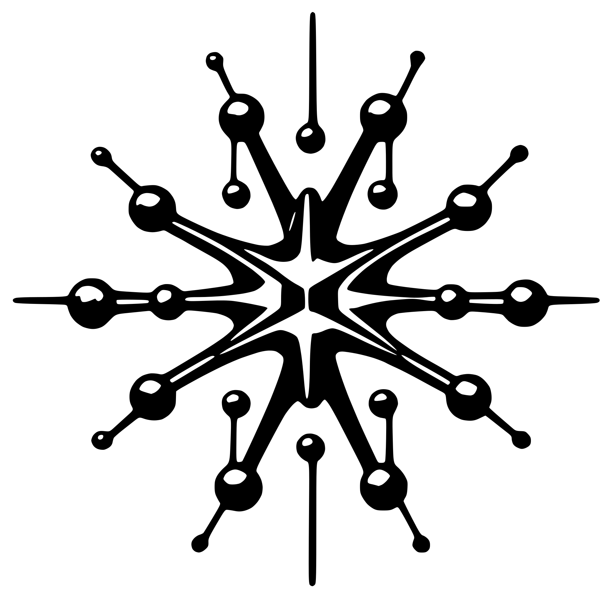 AI-generated SVG of 'star network topology'