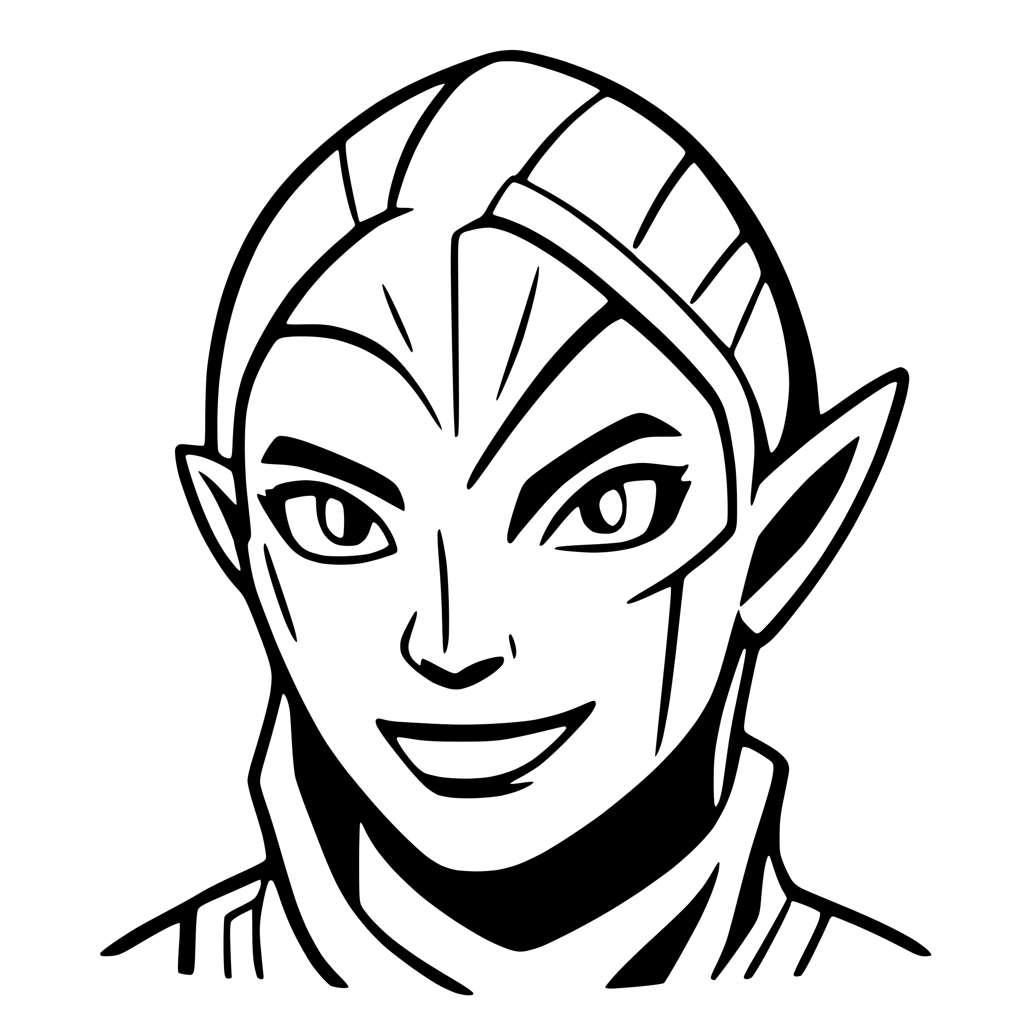 AI-generated SVG of a world of warcraft warrior