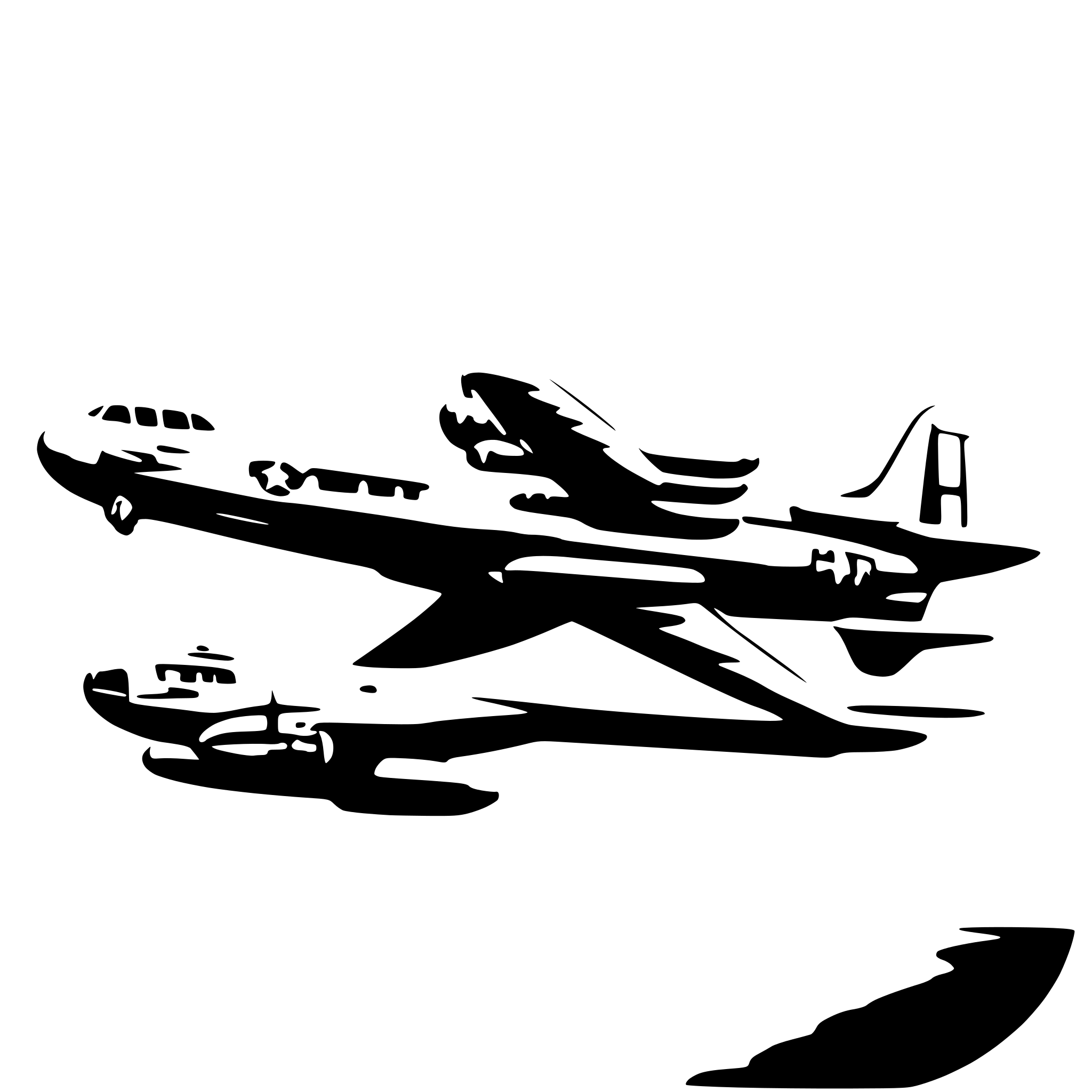 AI-generated SVG of 'A b017 flying fortress'