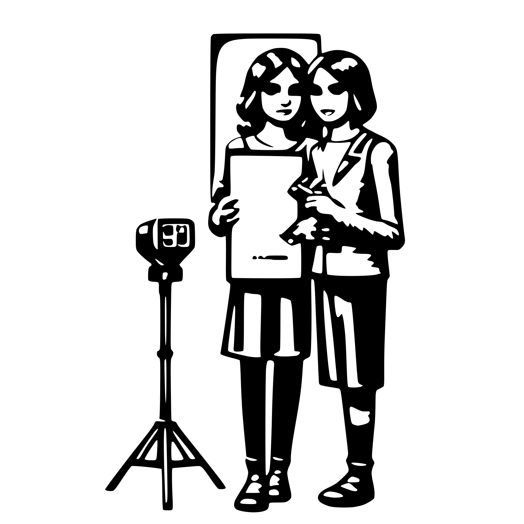 AI-generated SVG of a taking measurements