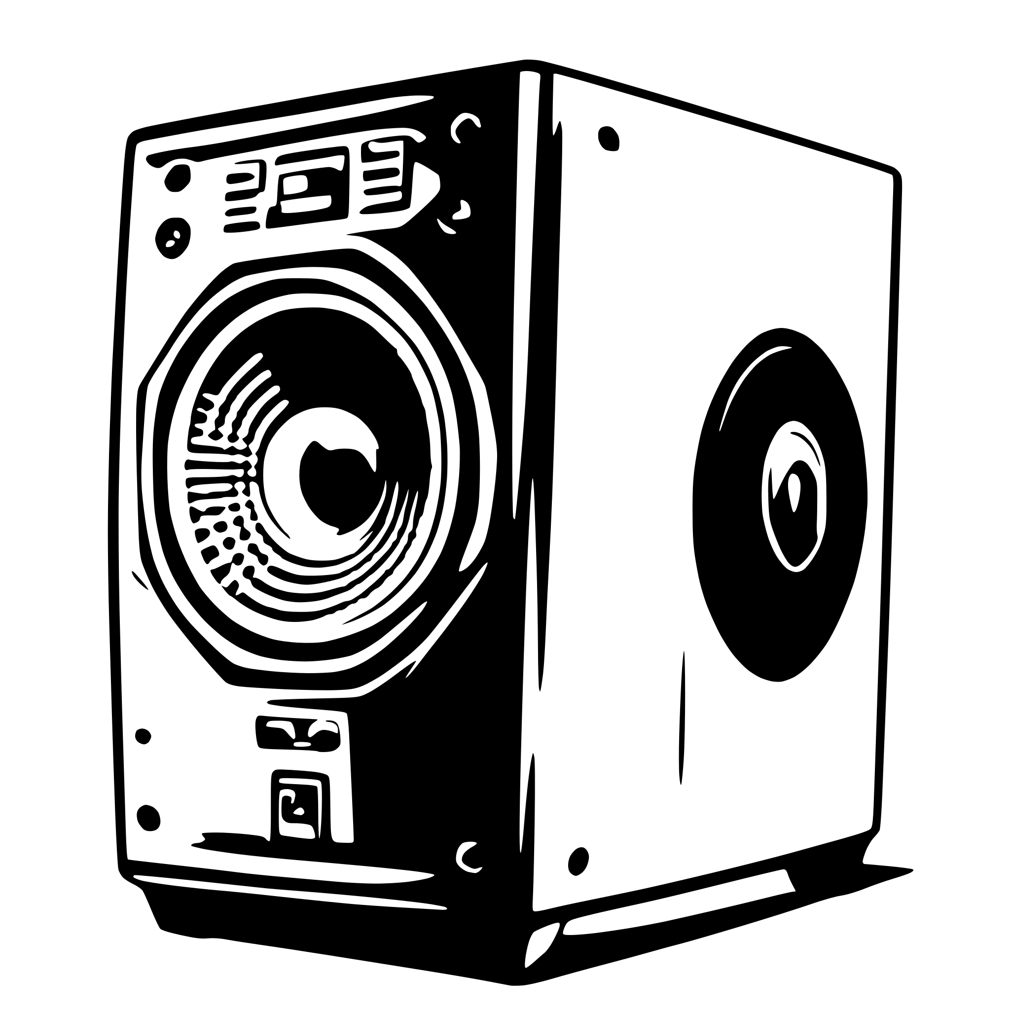 AI-generated SVG of a A subwoofer speaker of a funktion one club sound system AI-generated SVG of a A subwoofer speaker of a funktion one club sound system