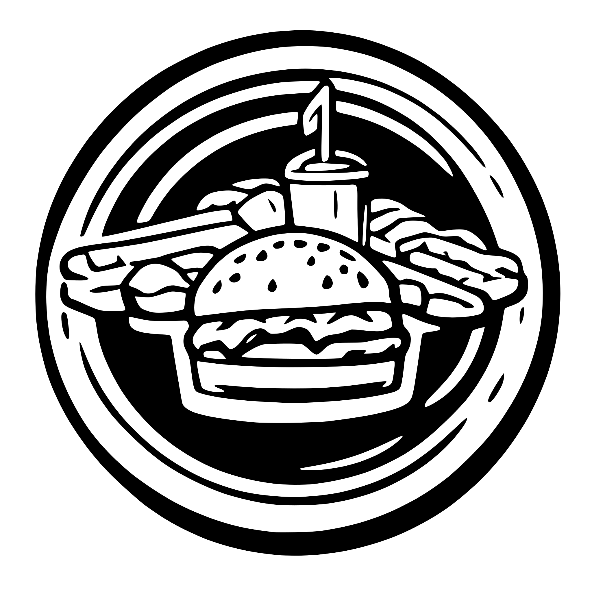 AI-generated SVG of a burgers and wings