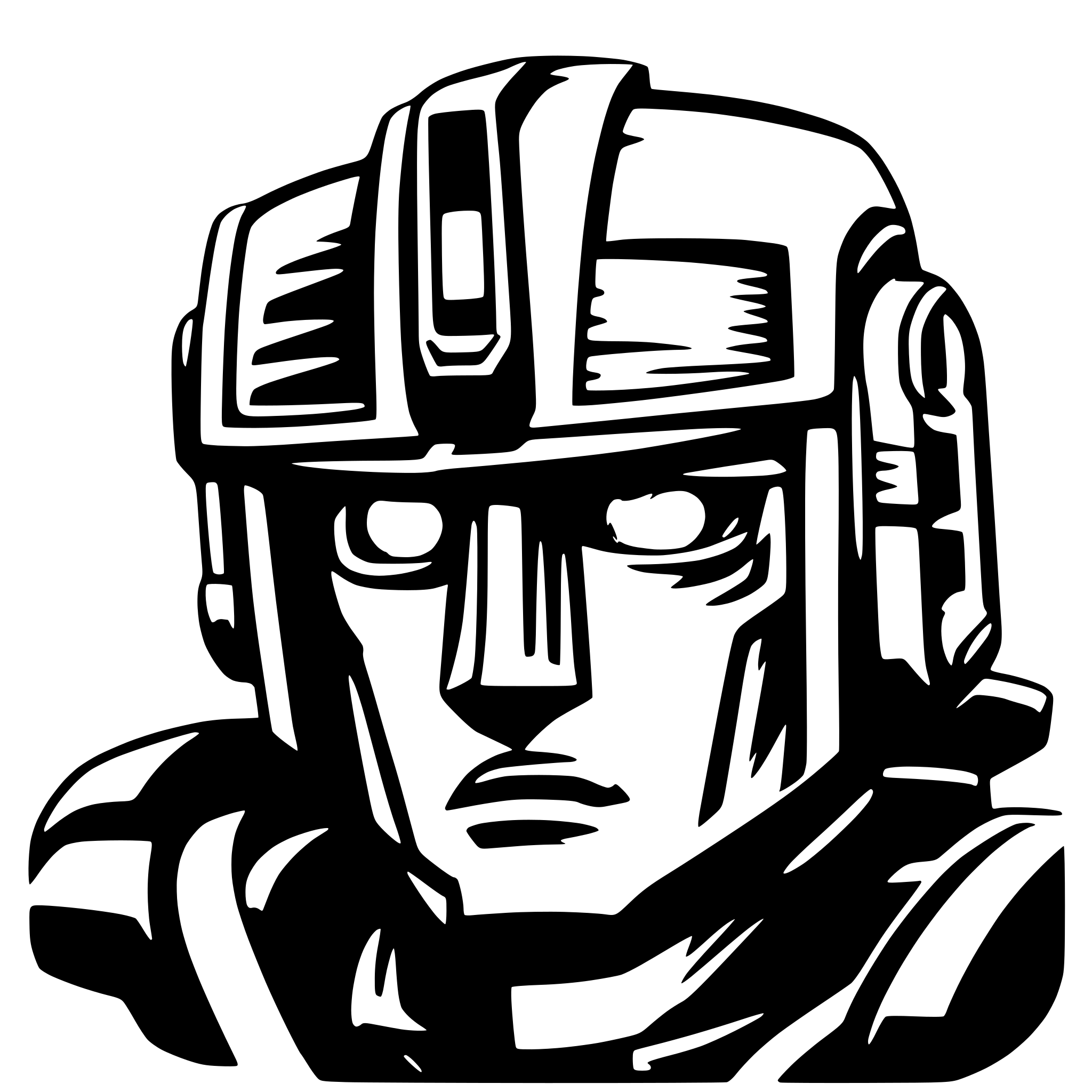 AI-generated SVG of 'Optimus Prime'