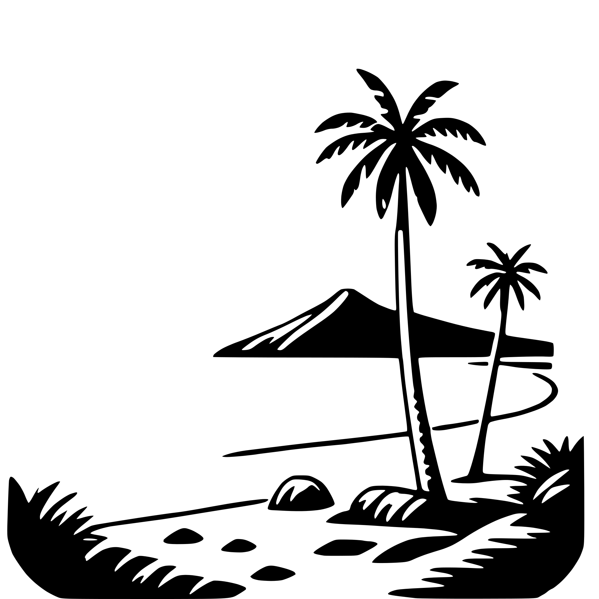 AI-generated SVG of 'maui'