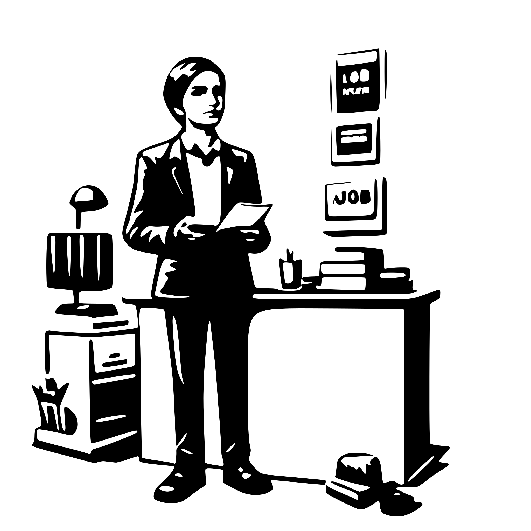 AI-generated SVG of 'Job no longer available'